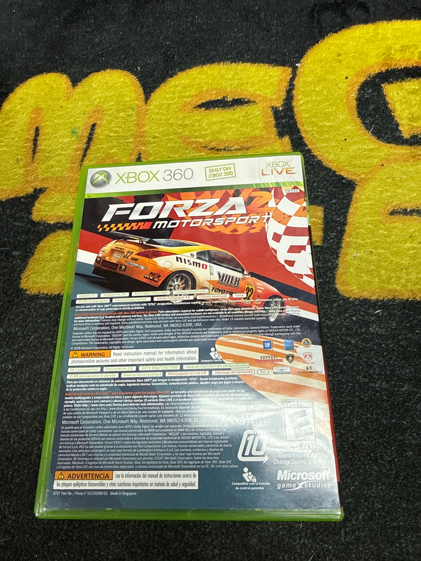 Marvel Ultimate Alliance & Forza Motorsport 2 for MicrosoftXbox 360 (Used)