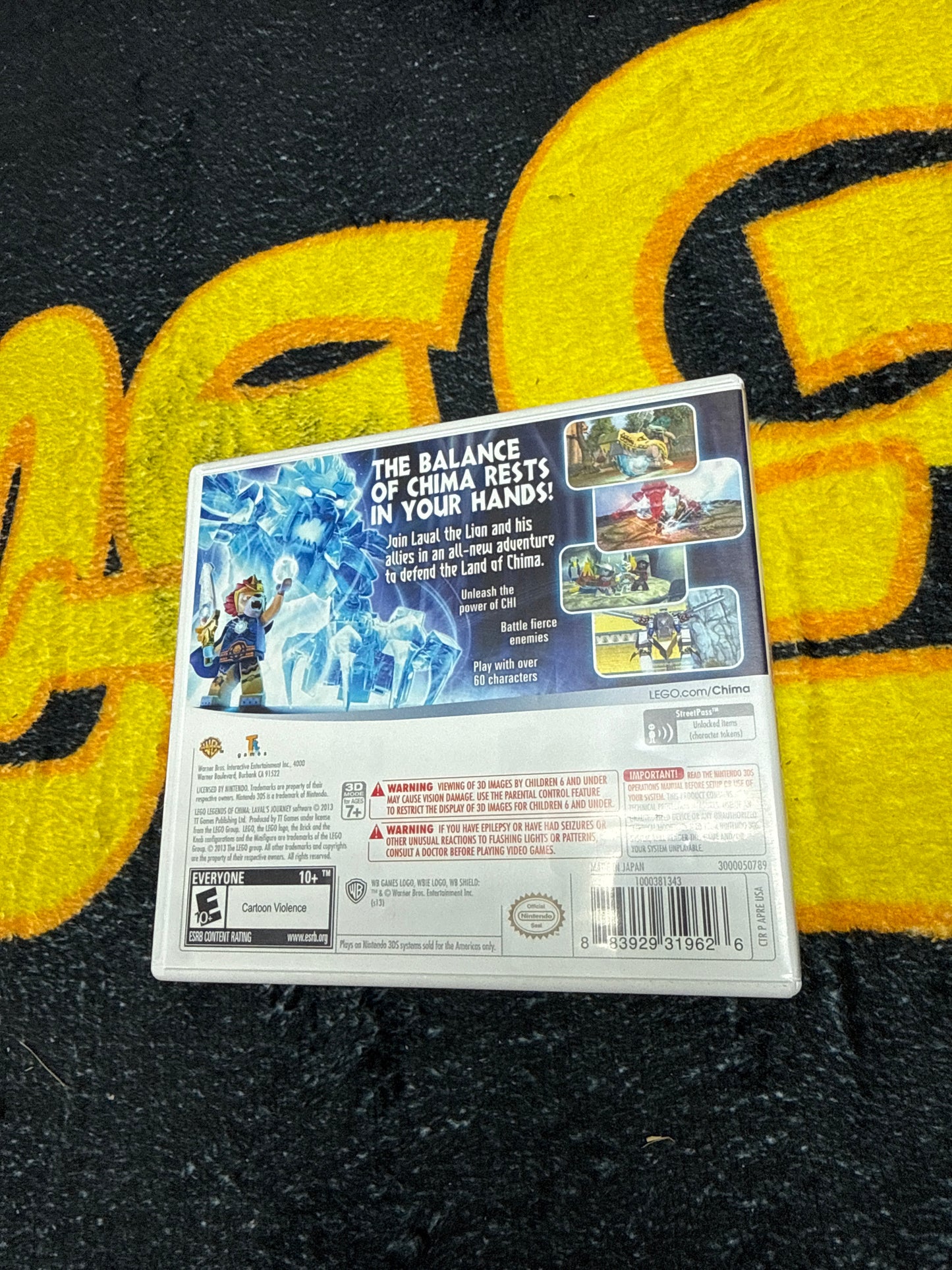Lego China Laval’s Journey for Nintendo 3DS (Used)