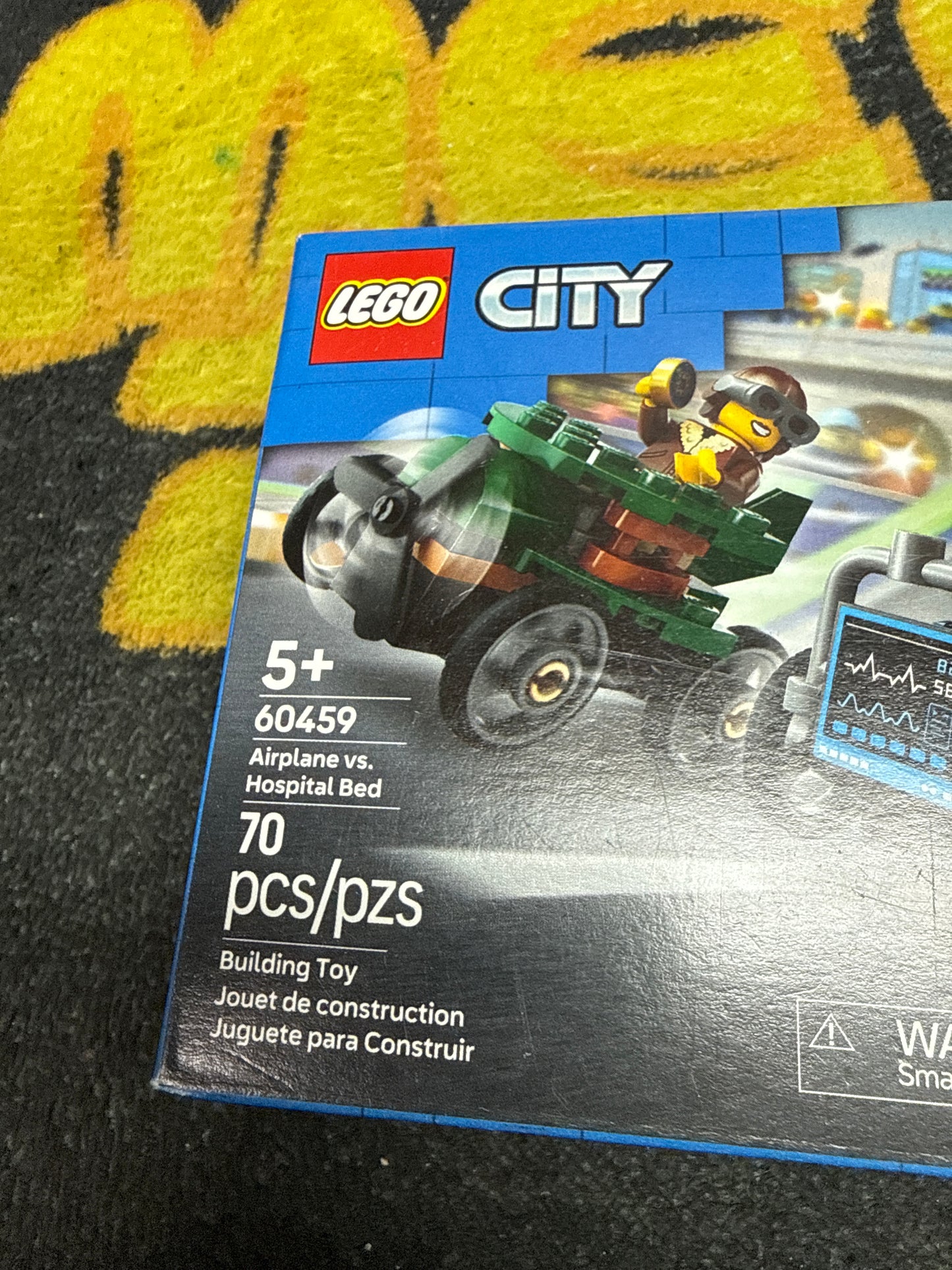 Lego City Airplane vs. Hospital Bed Lego 60459 (New)