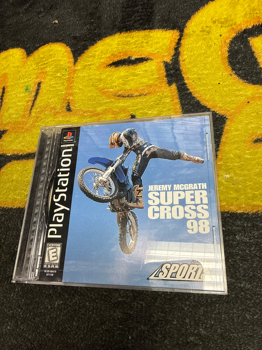 Jeremy McGrath Super Cross 98 for Sony PlayStation (Used)