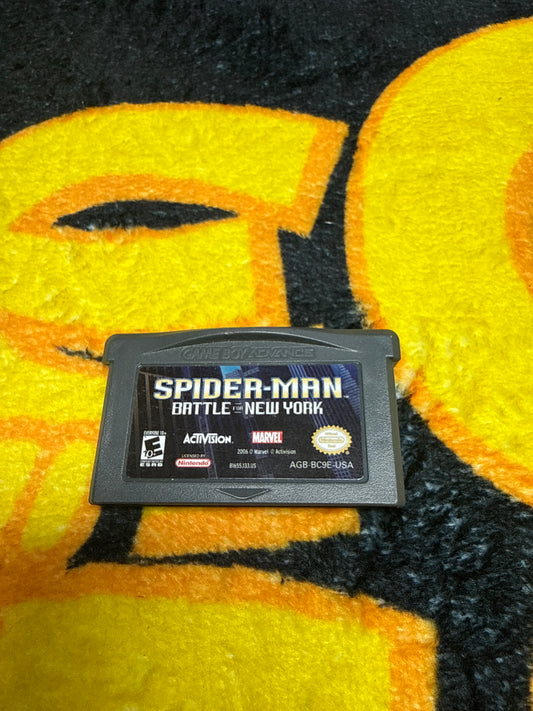 Spider-Man Battle for New York for Nintendo Gameboy Advance (Used)
