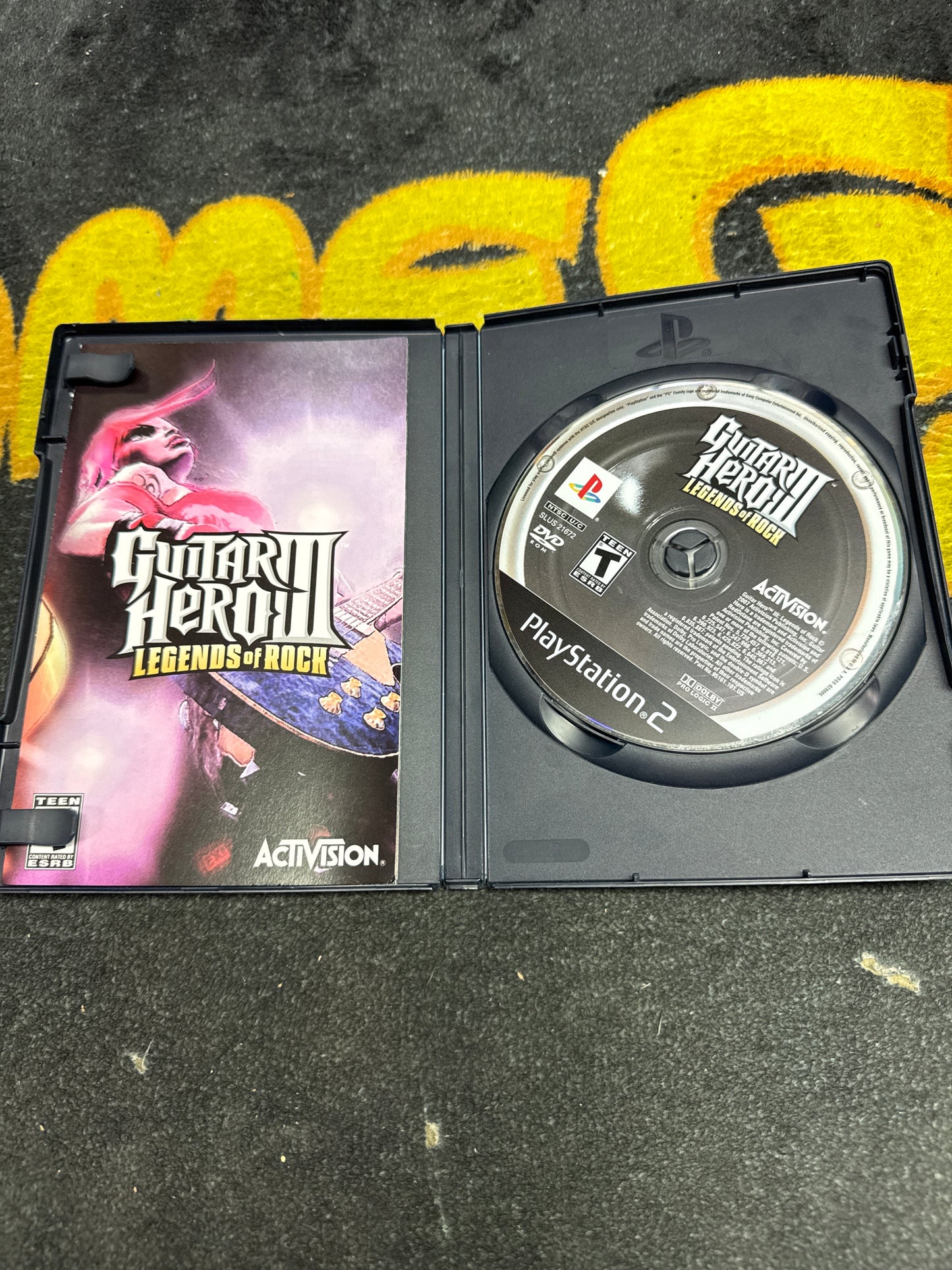 Guitar Hero III Legends of Rock for Sony PlayStation 2 (Used)