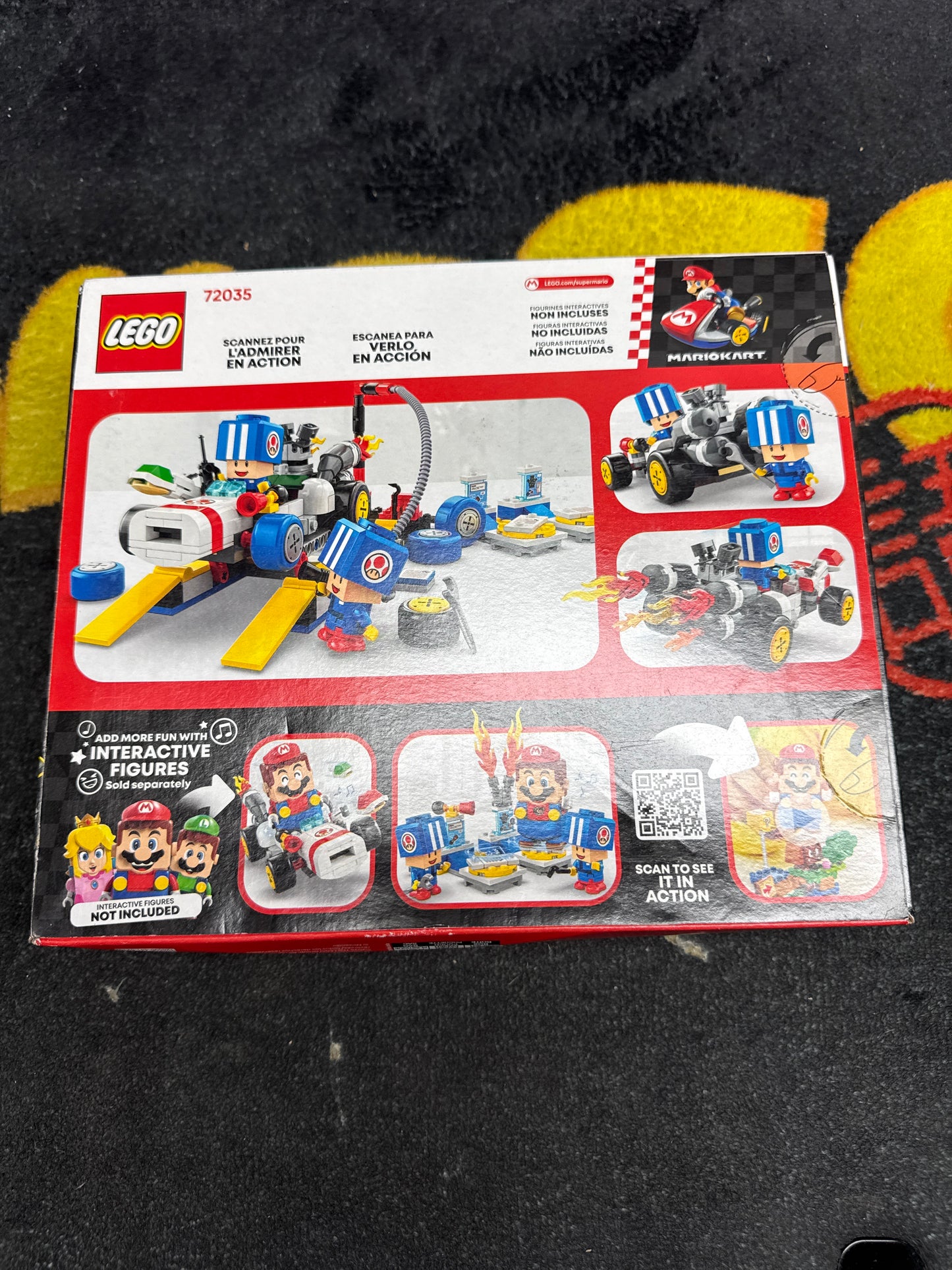 Super Mario (Mario Kart) Toad’s Garage Lego 72035 (New)