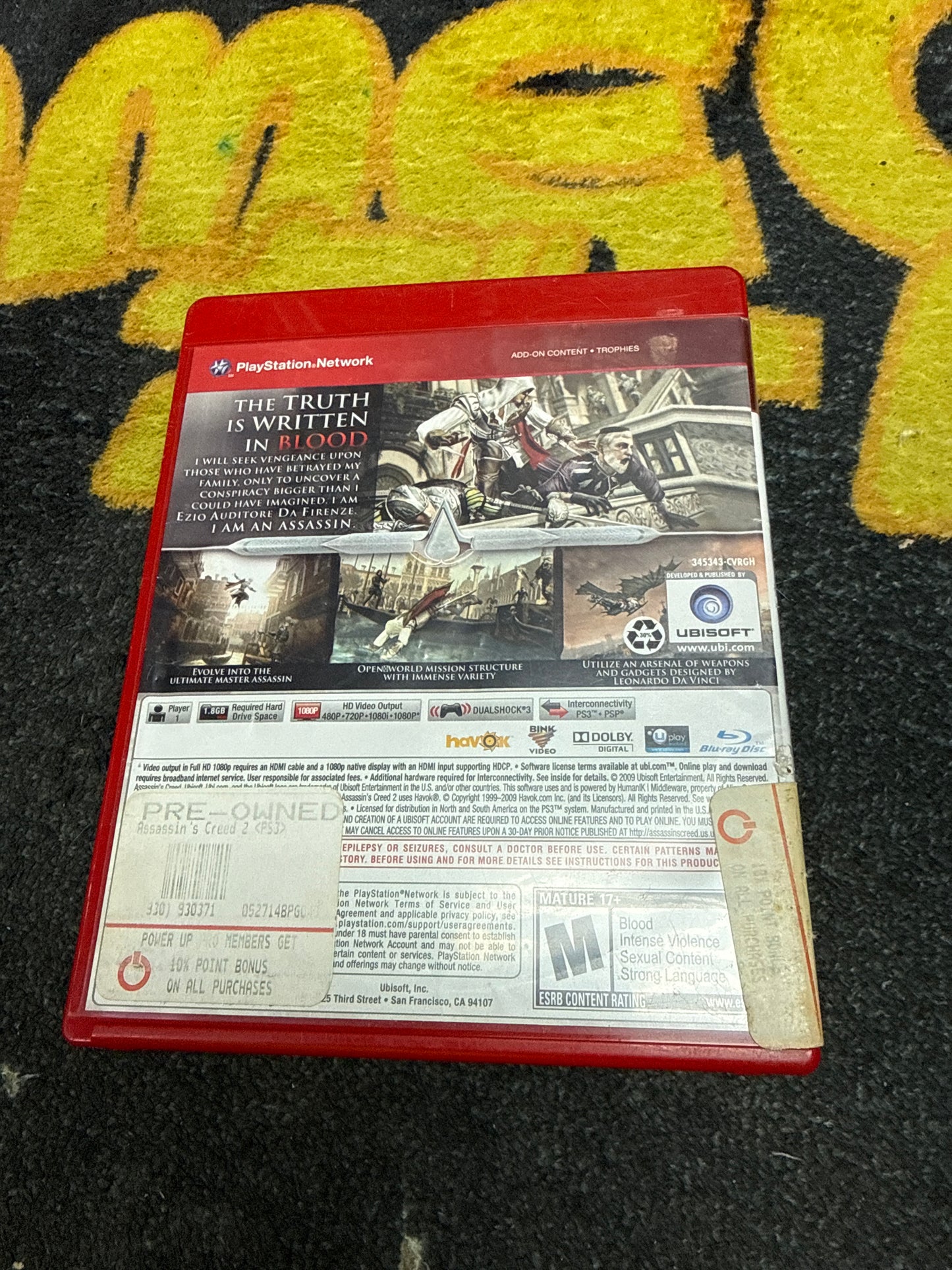Assassins Creed 2 (Greatest Hits) for Sony PlayStation 3 (Used)