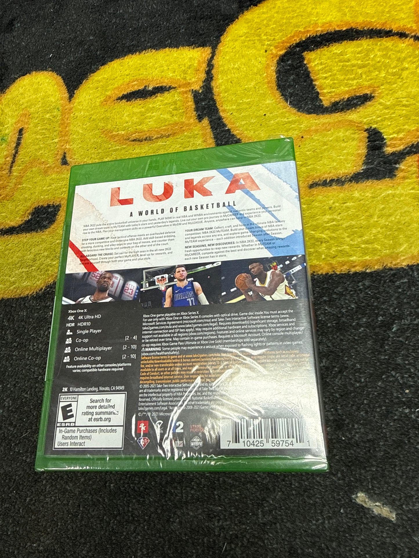 NBA 2K22 for Microsoft Xbox One (New)