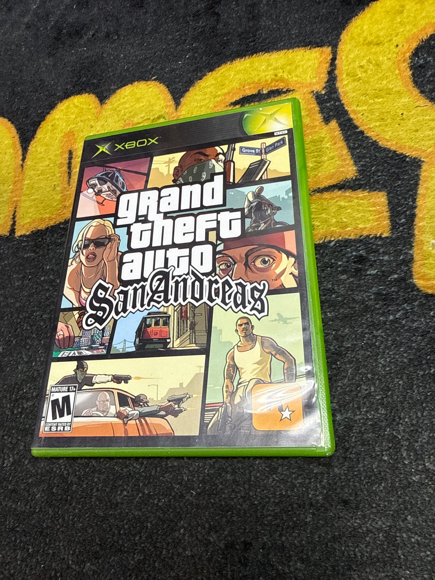 Grand Theft Auto San Andreas for Microsoft Xbox (Used)