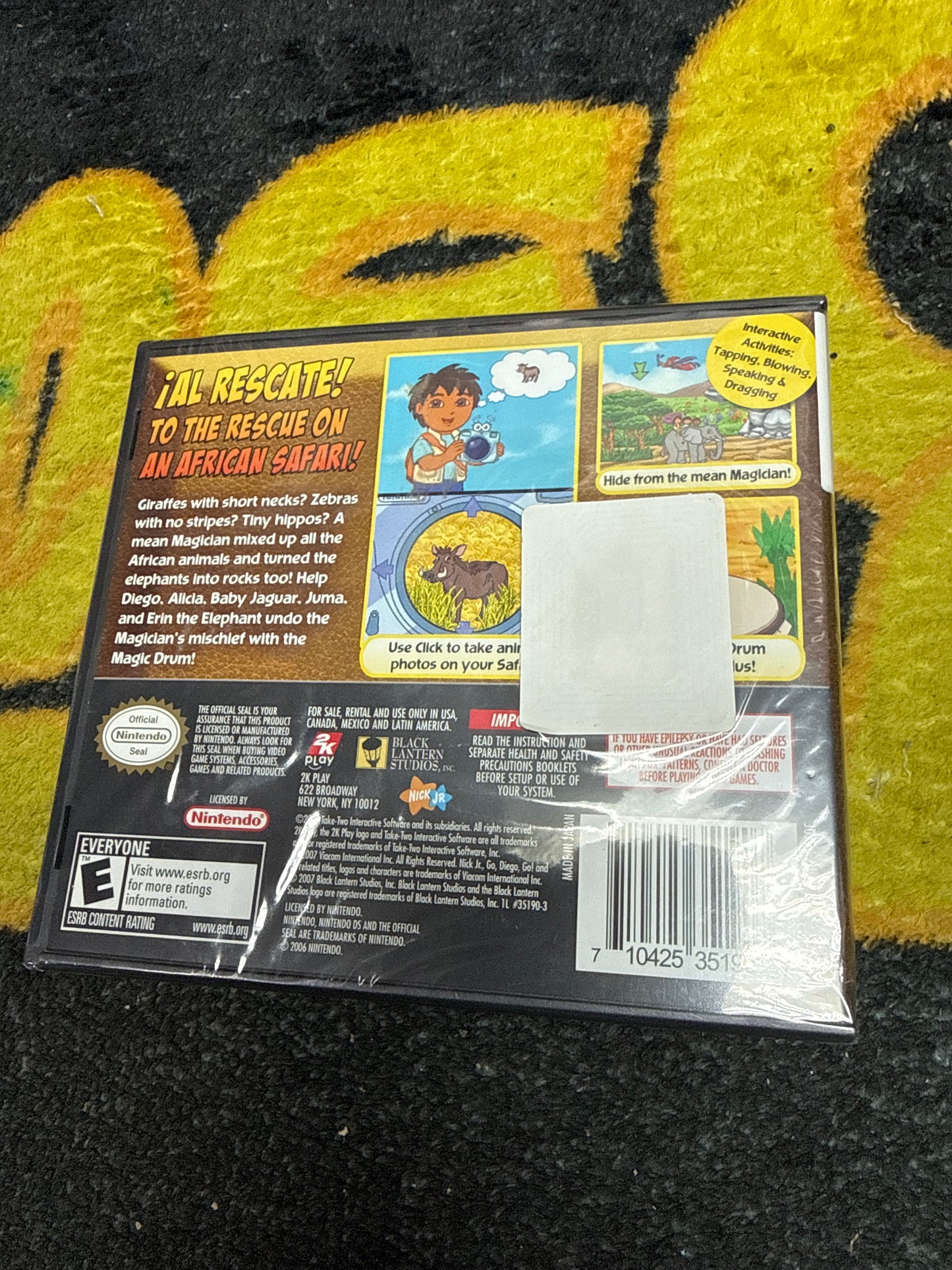 Go Diego Go! Safari Rescue for Nintendo DS (New)