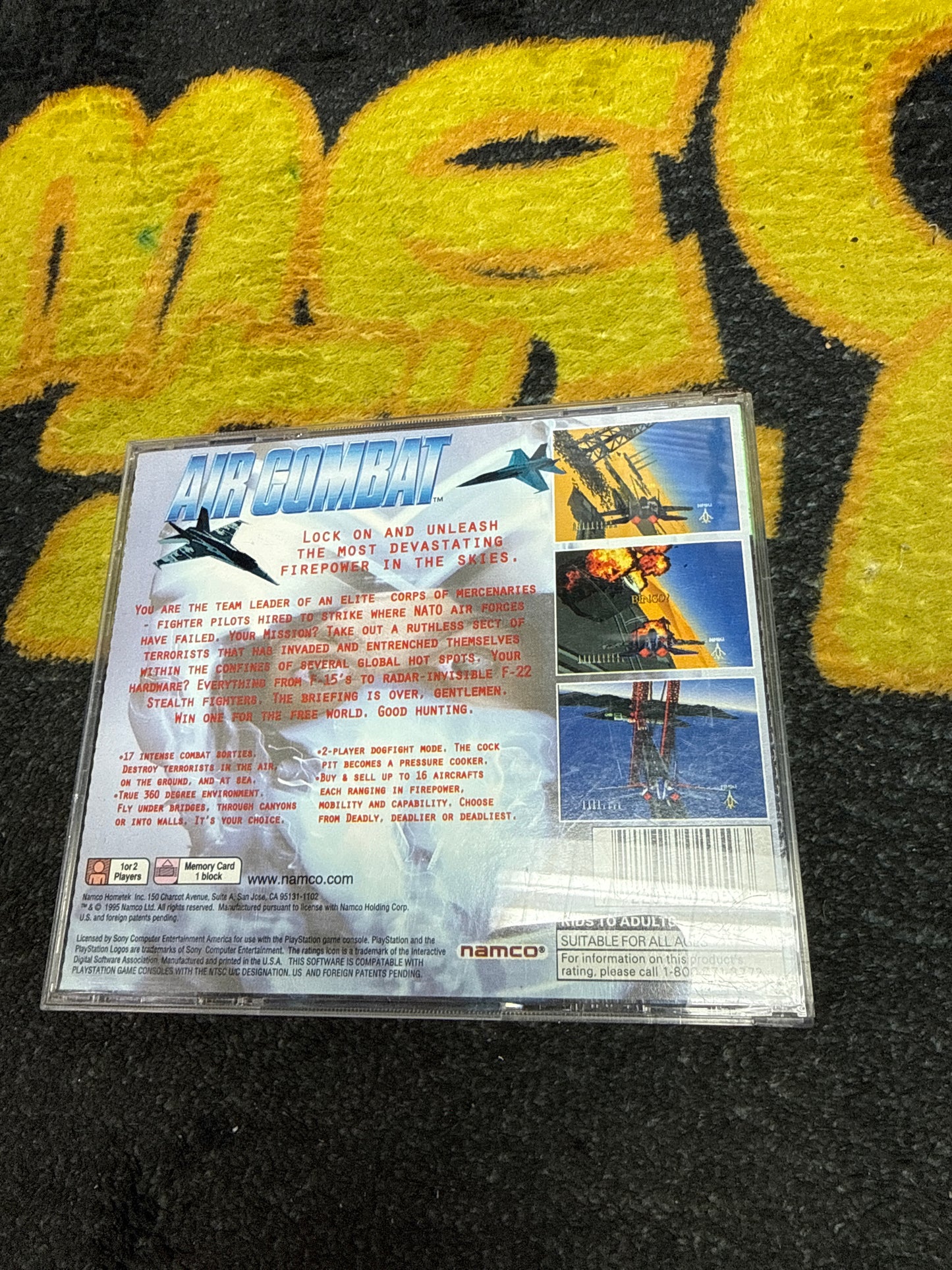 Air Combat (Greatest Hits) for Sony PlayStation (Used)
