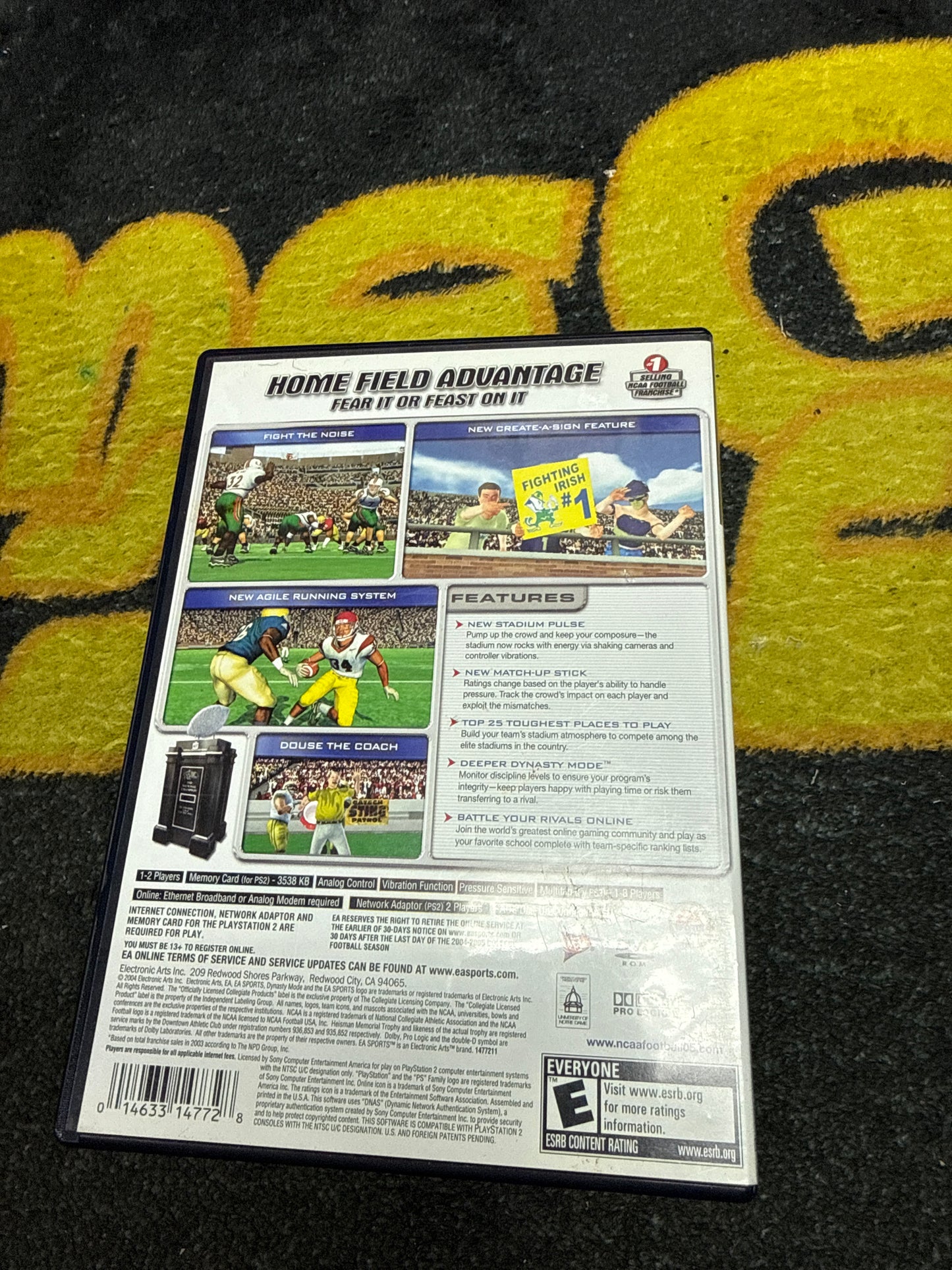 NCAA Football 2005 for Sony PlayStation 2 (Used)