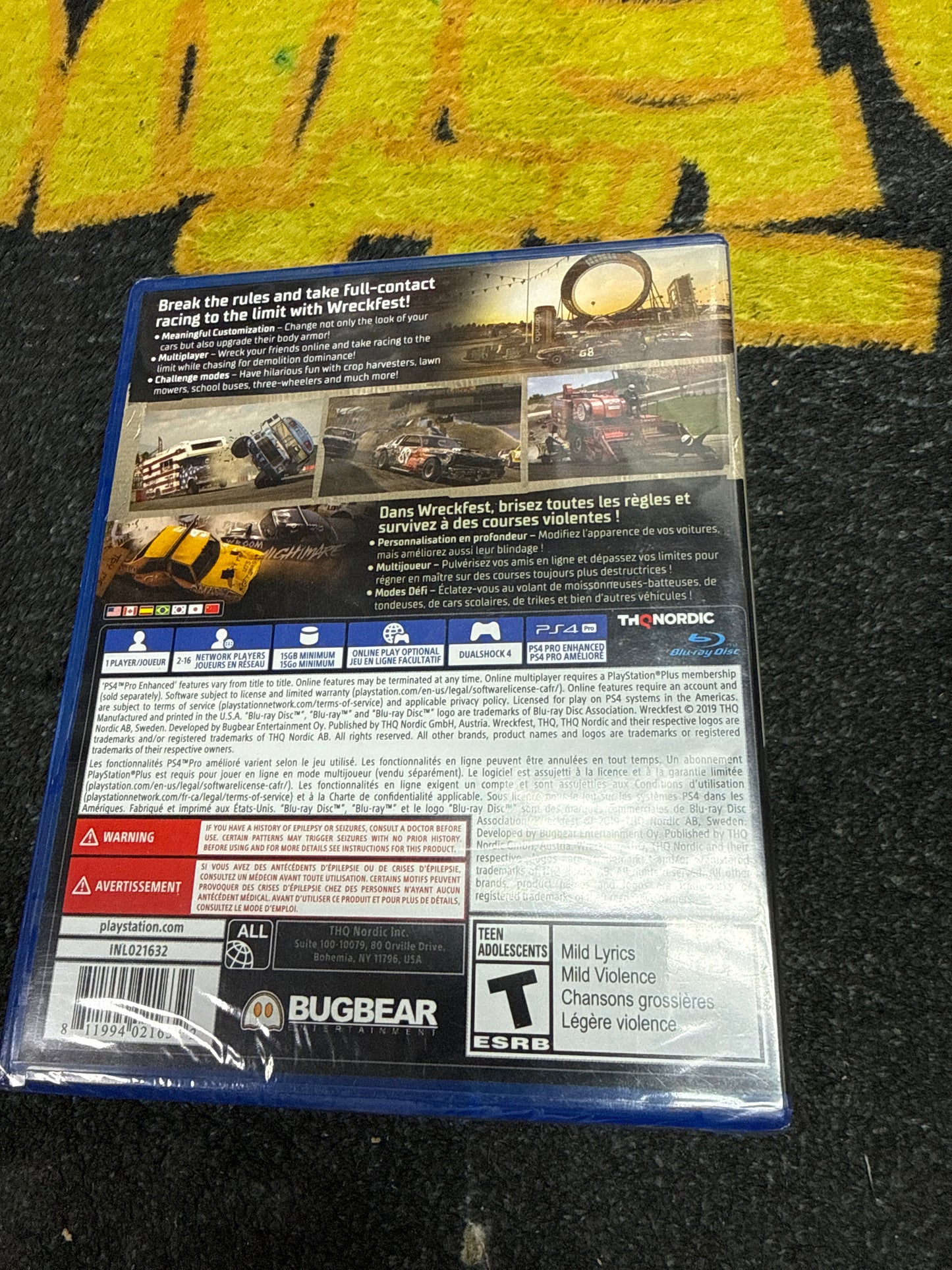 Wreckfest for Sony PlayStation 4 (New)