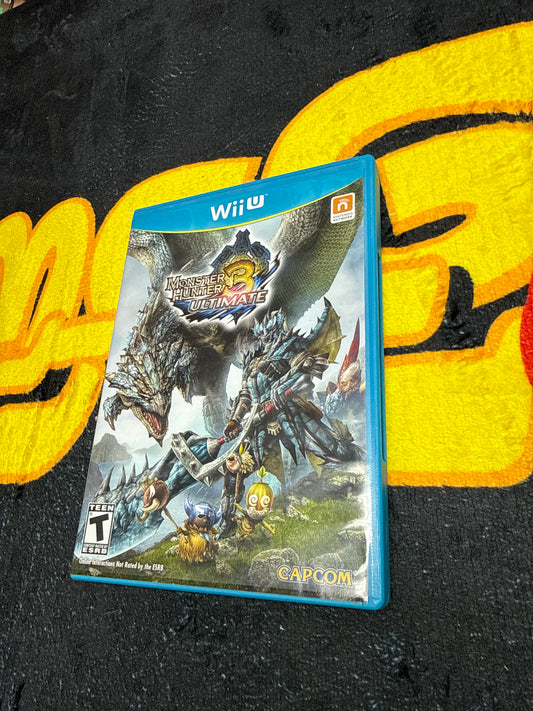 Monster Hunter 3 Ultimate for Nintendo WiiU (Used)