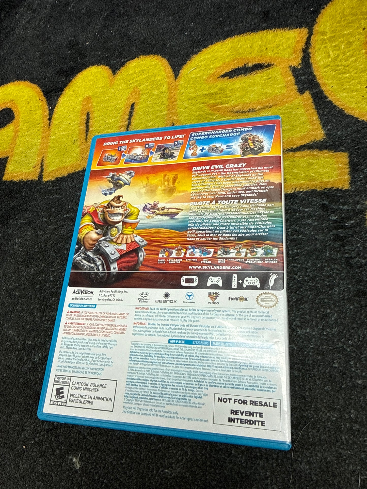 Skylanders Superchargers for Nintendo WiiU (Used)