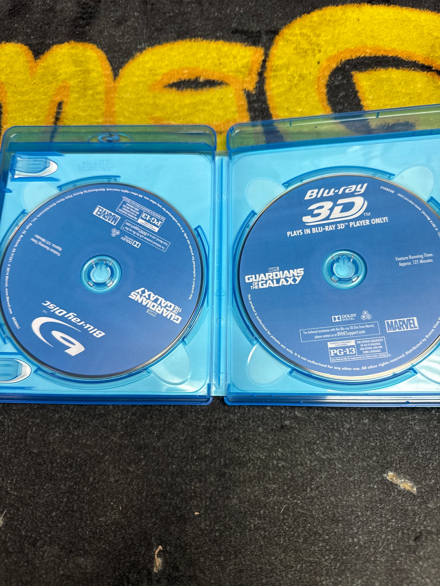 Guardians of the Galaxy 3D Blu Ray + Blu Ray (Used)