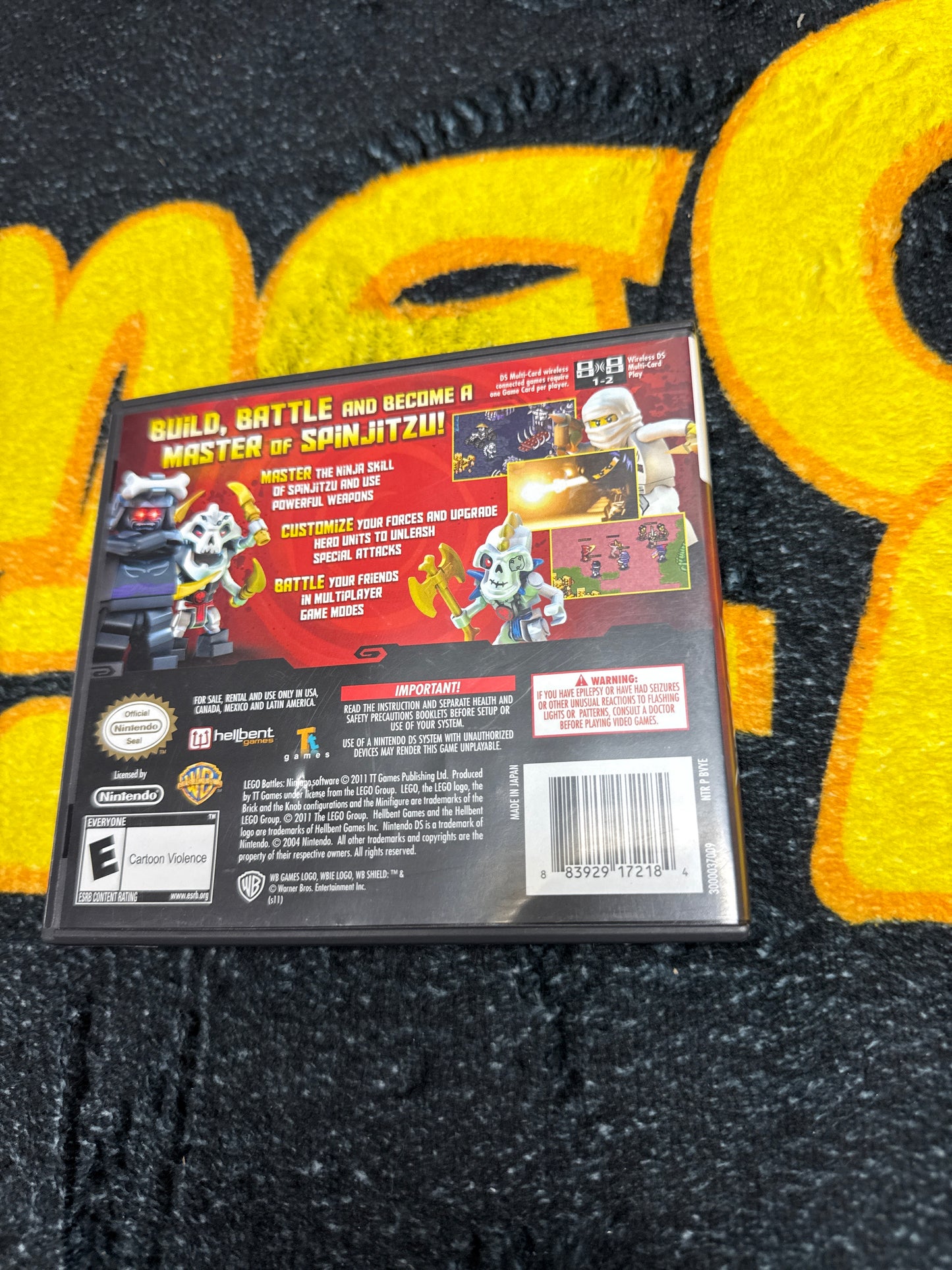 Lego Battles Ninjago for Nintendo DS (Used)