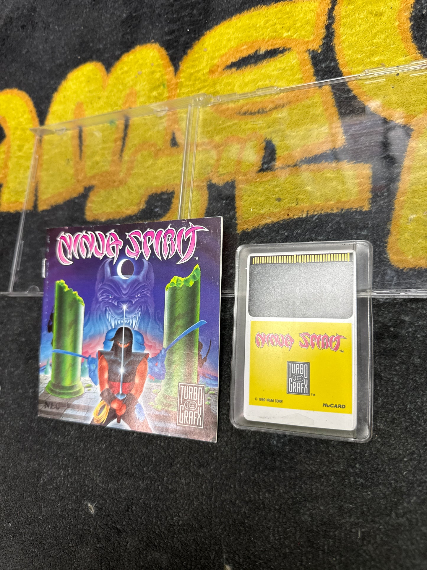 Ninja Spirit with Instructions for Turbografx 16 (Used)
