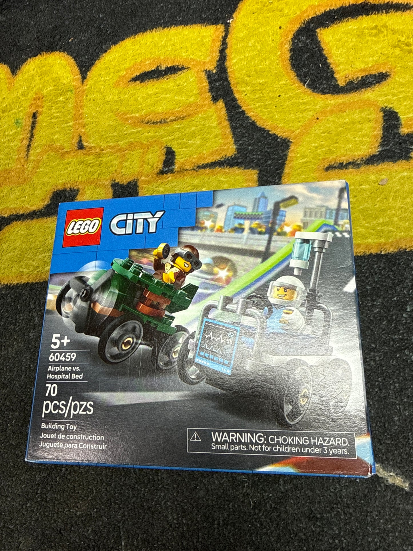 Lego City Airplane vs. Hospital Bed Lego 60459 (New)
