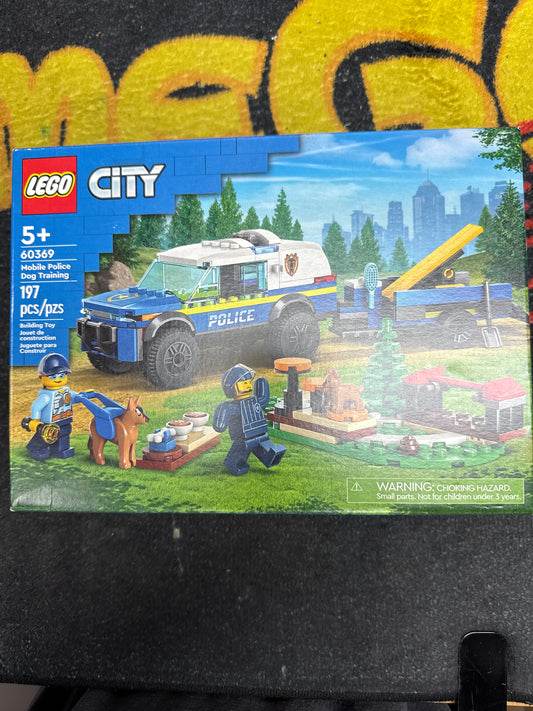 Lego City Mobile Police Dog Training Lego 60369 (New)