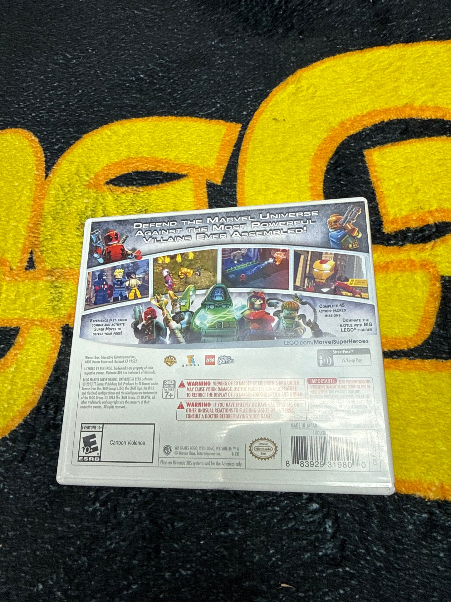 Lego Marvel Super Heroes Universe in Peril for Nintendo 3DS (Used)