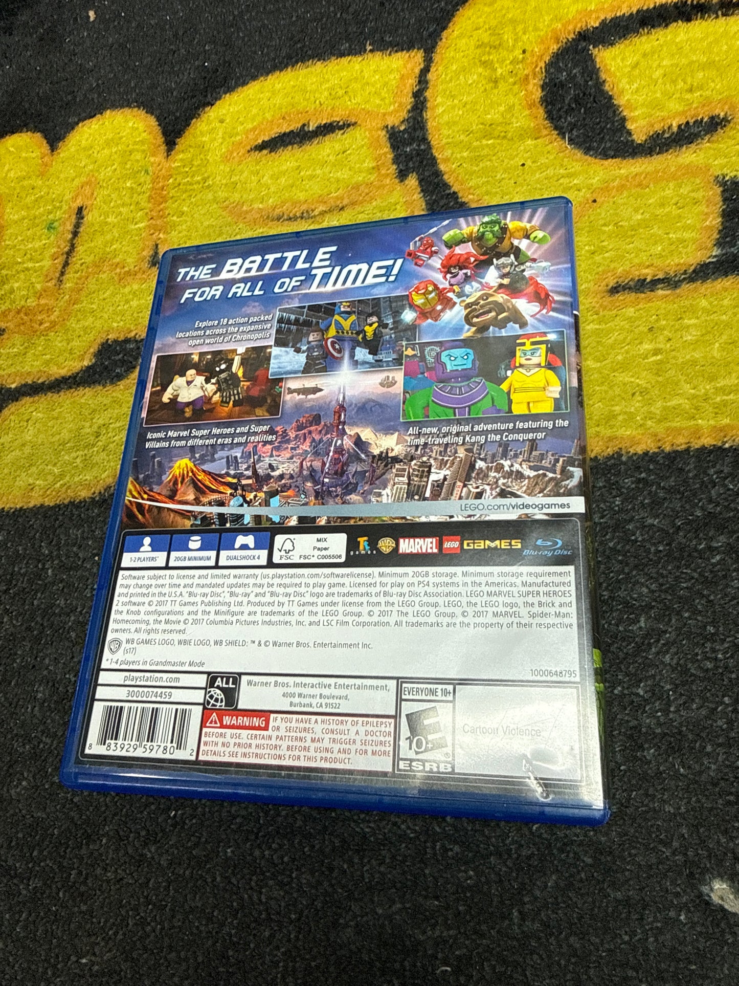Lego Marvel Super Heroes 2 for Sony PlayStation 4 (Used)