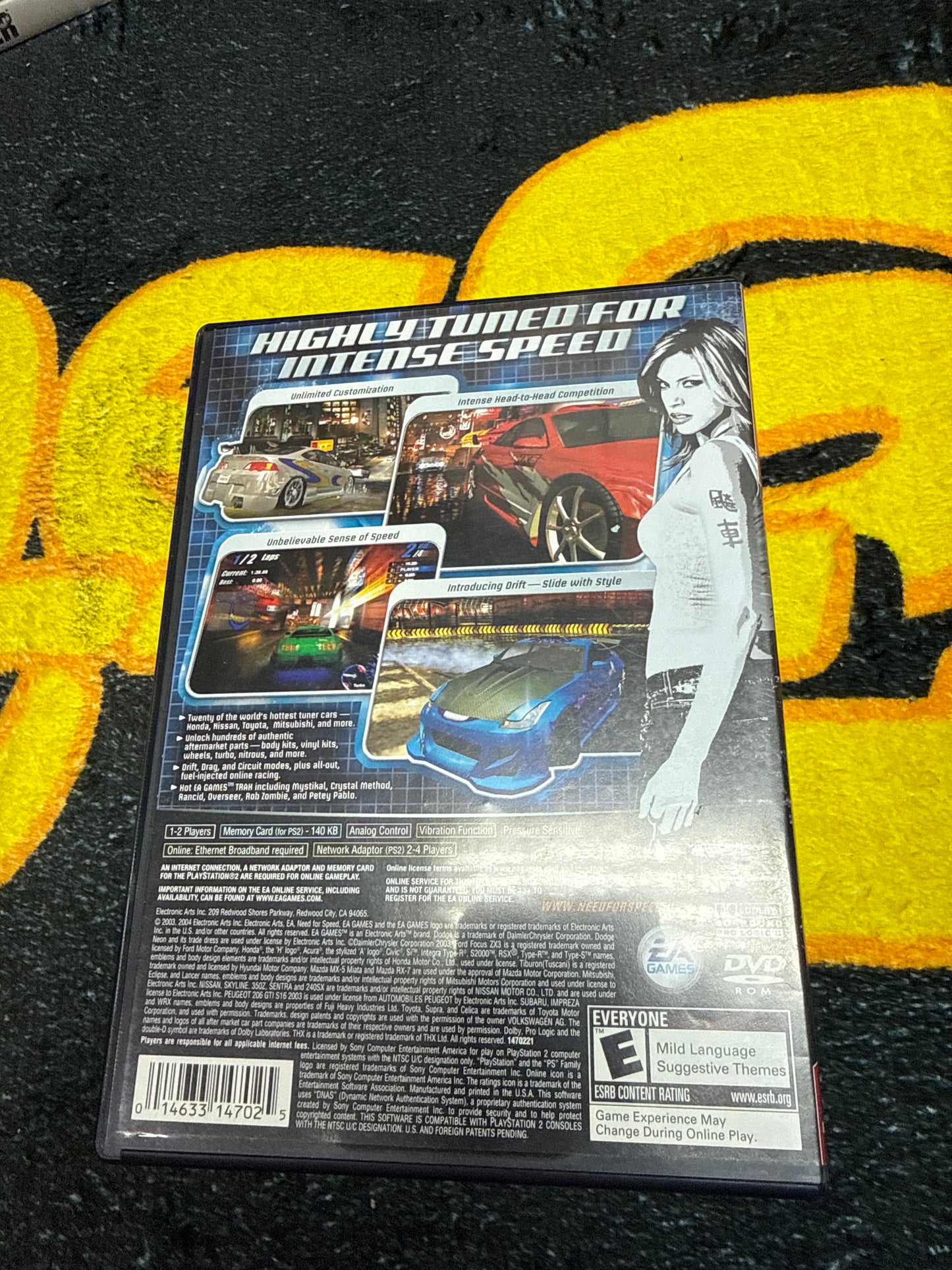 Need for Speed Underground (Greatest Hits) for Sony PlayStation 2 (Used)