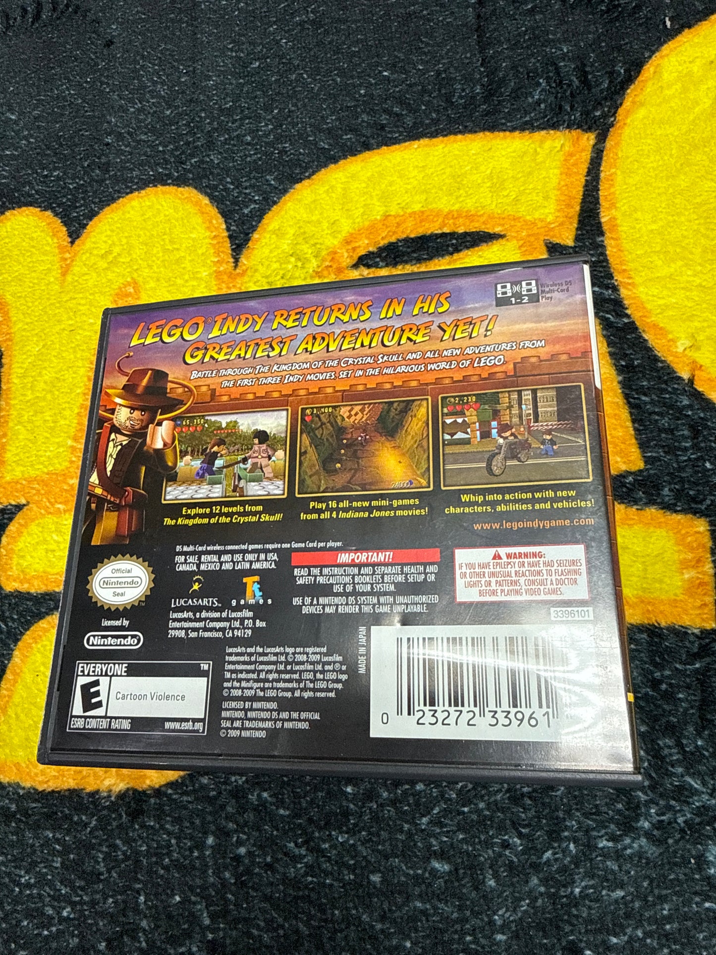 Lego Indiana Jones 2 The Adventure Continues for Nintendo DS (Used)