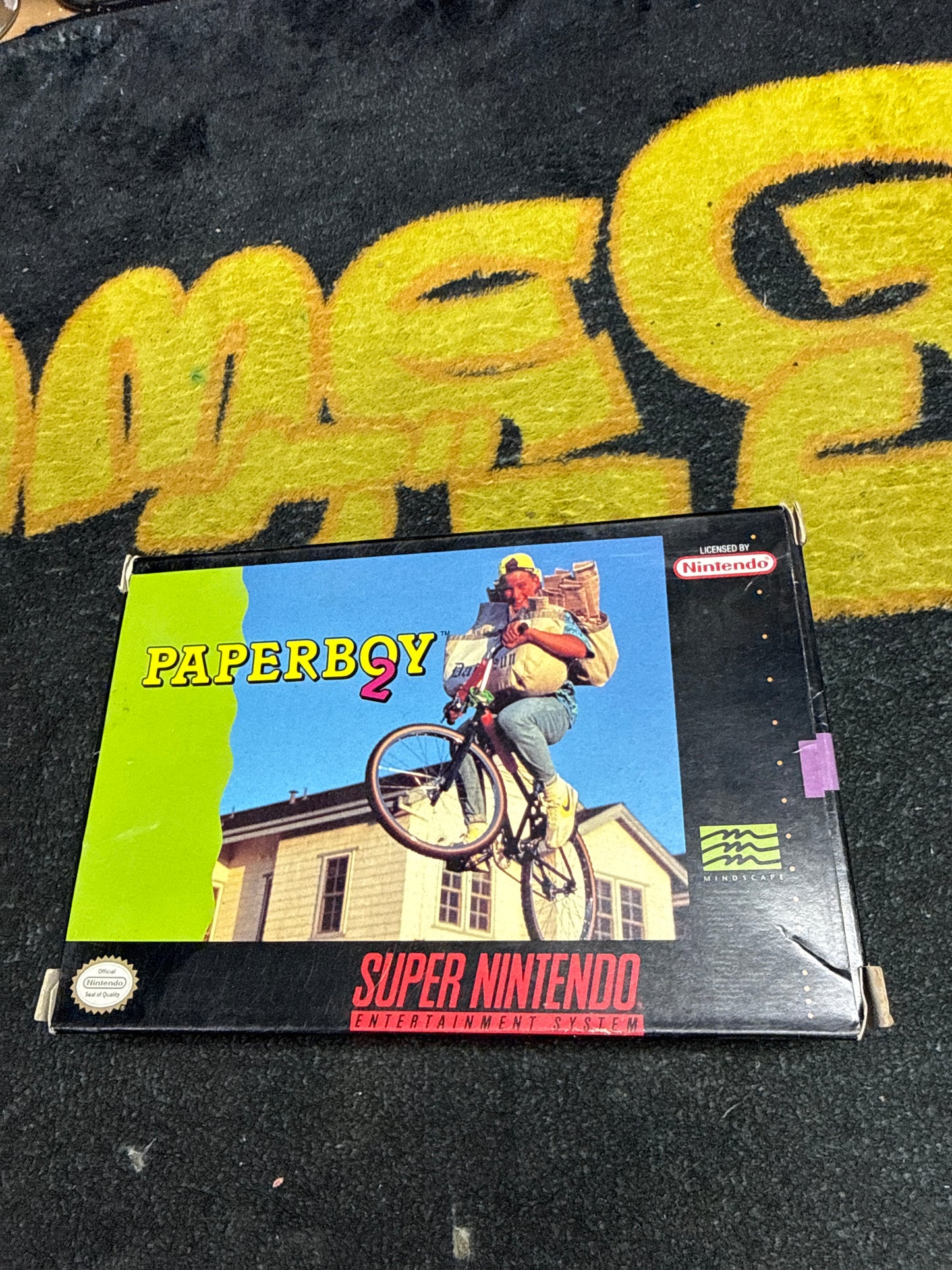 Super Caesar’s Palace for Super Nintendo SNES (Used)