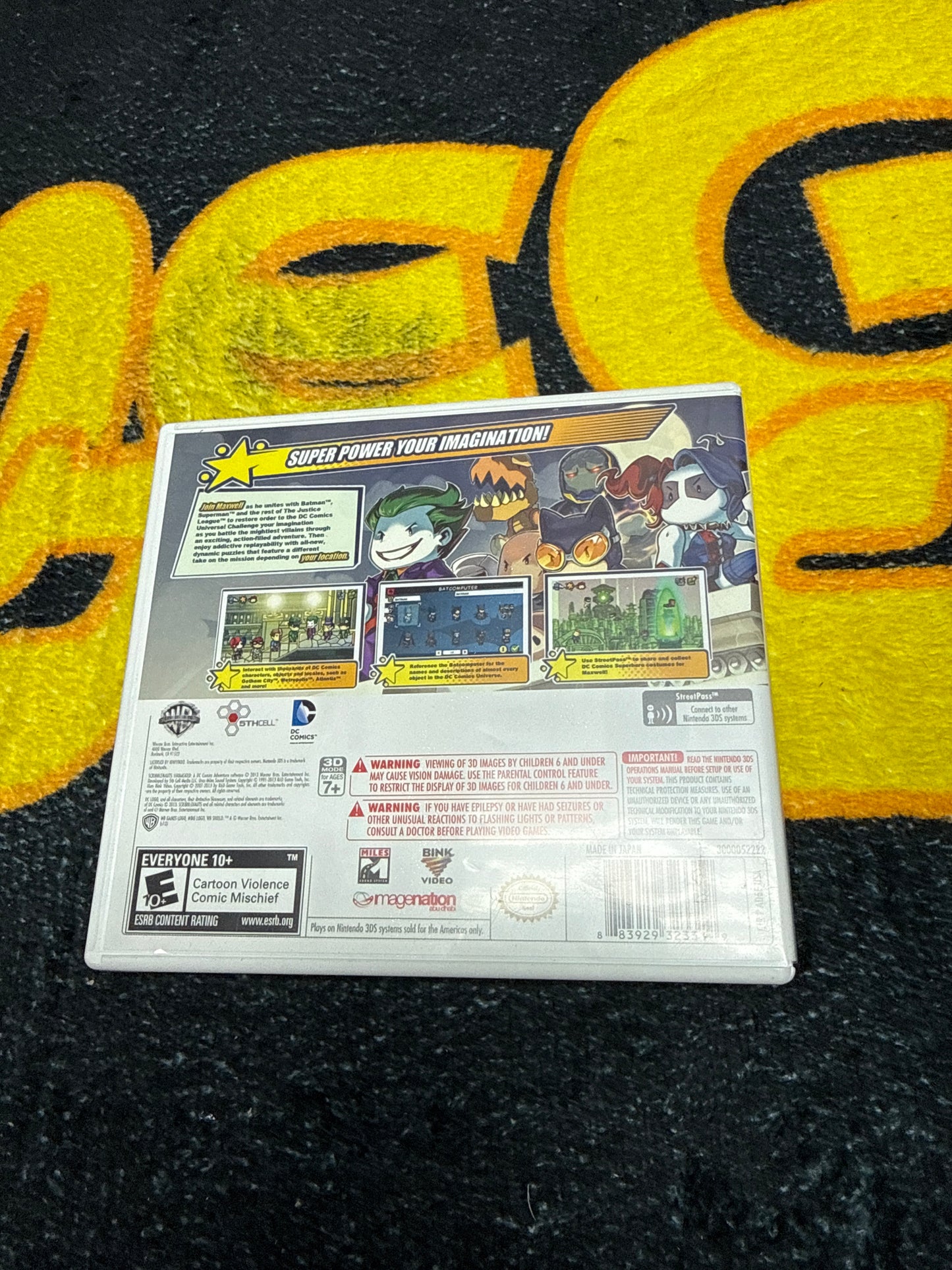 Scribblenauts Unmasked for Nintendo 3DS (Used)