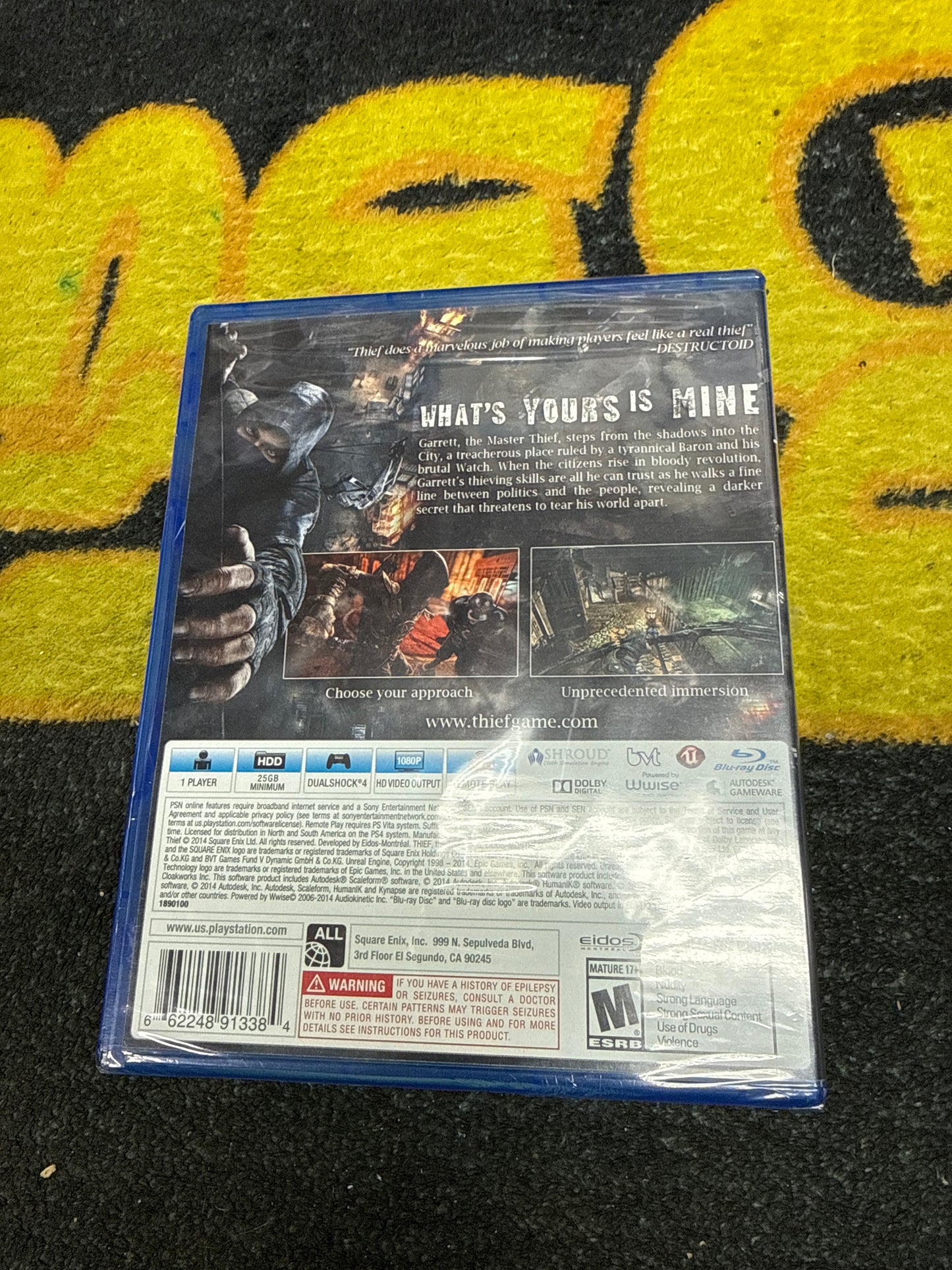 Thief for Sony PlayStation 4 (New)