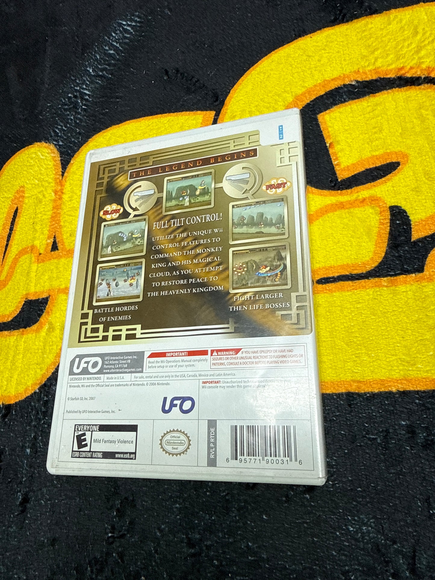 The Monkey King for Nintendo Wii (Used)