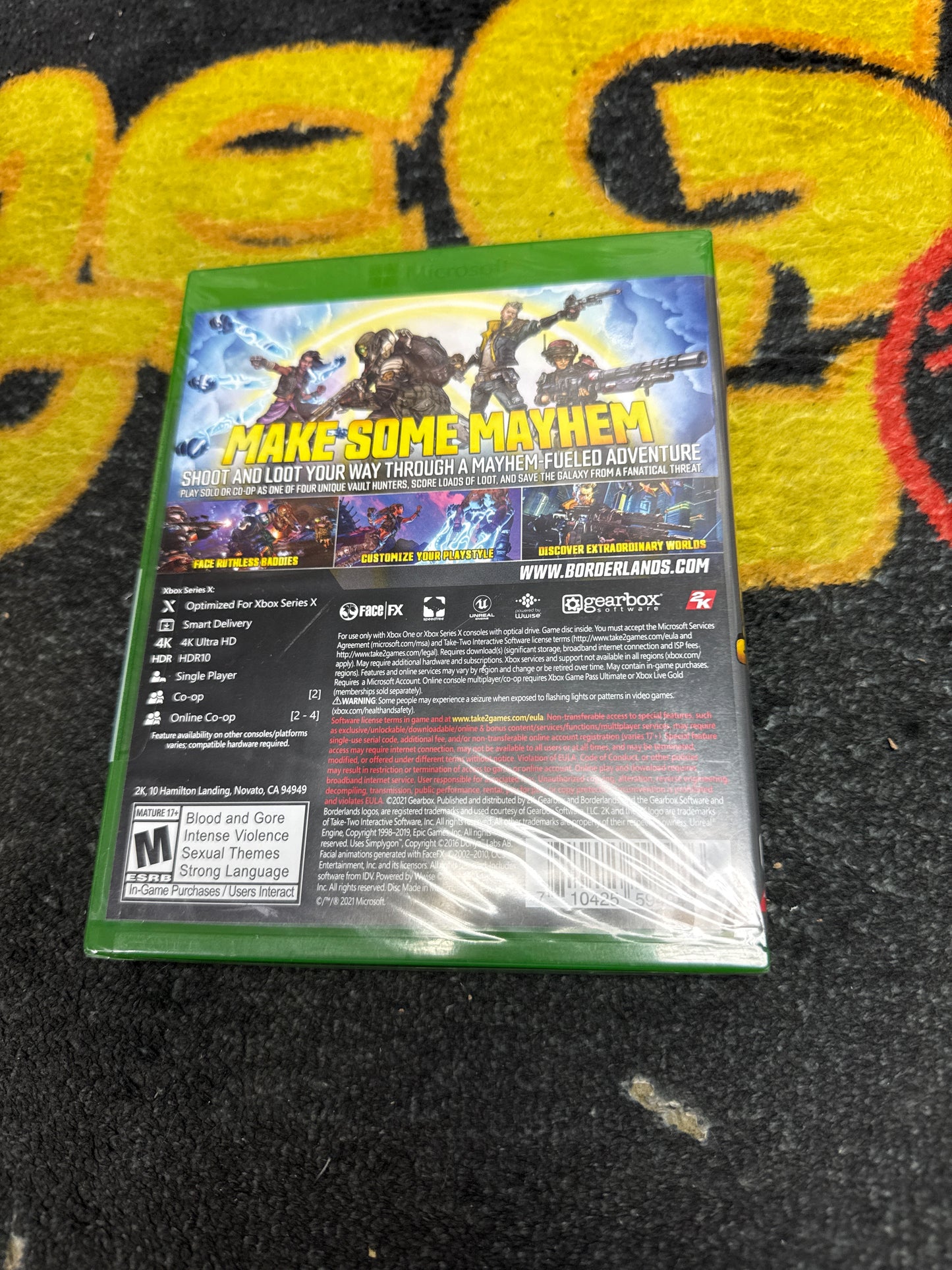 Borderlands 3 for Microsoft Xbox One + Series X (New)