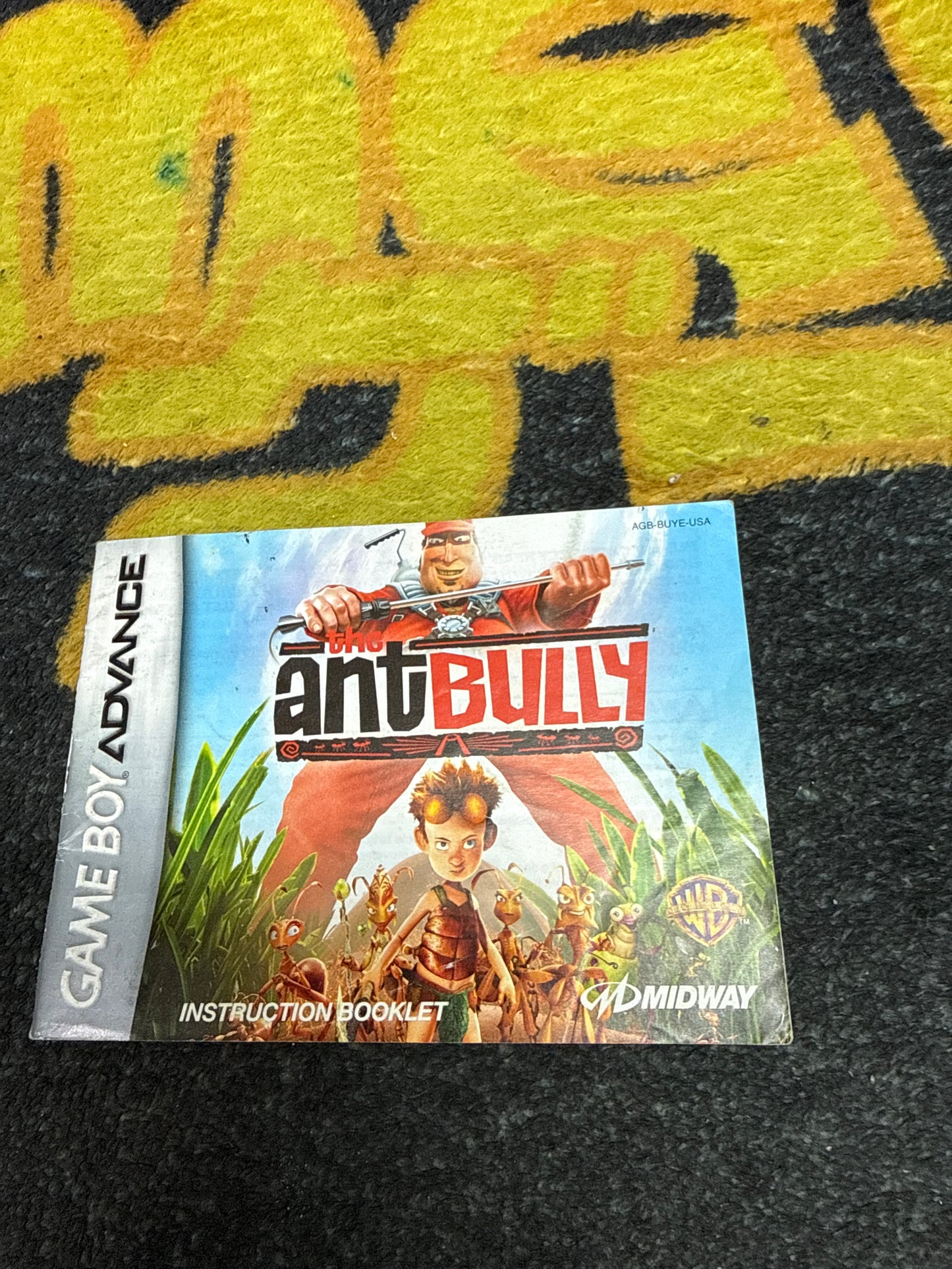 The Ant Bully INSTRUCTIONS ONLY for Nintendo Gameboy Advance (Used)