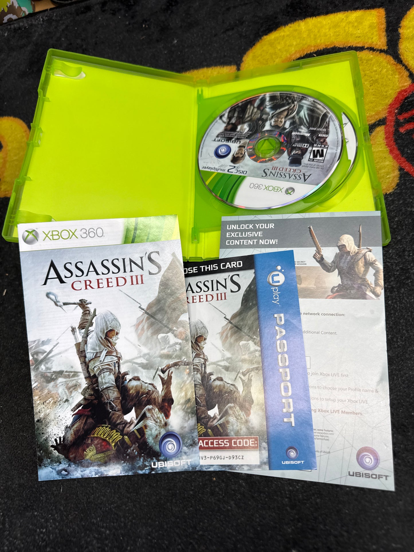 Assassins Creed III (Walmart Edition) for Microsoft Xbox 360 (Used)
