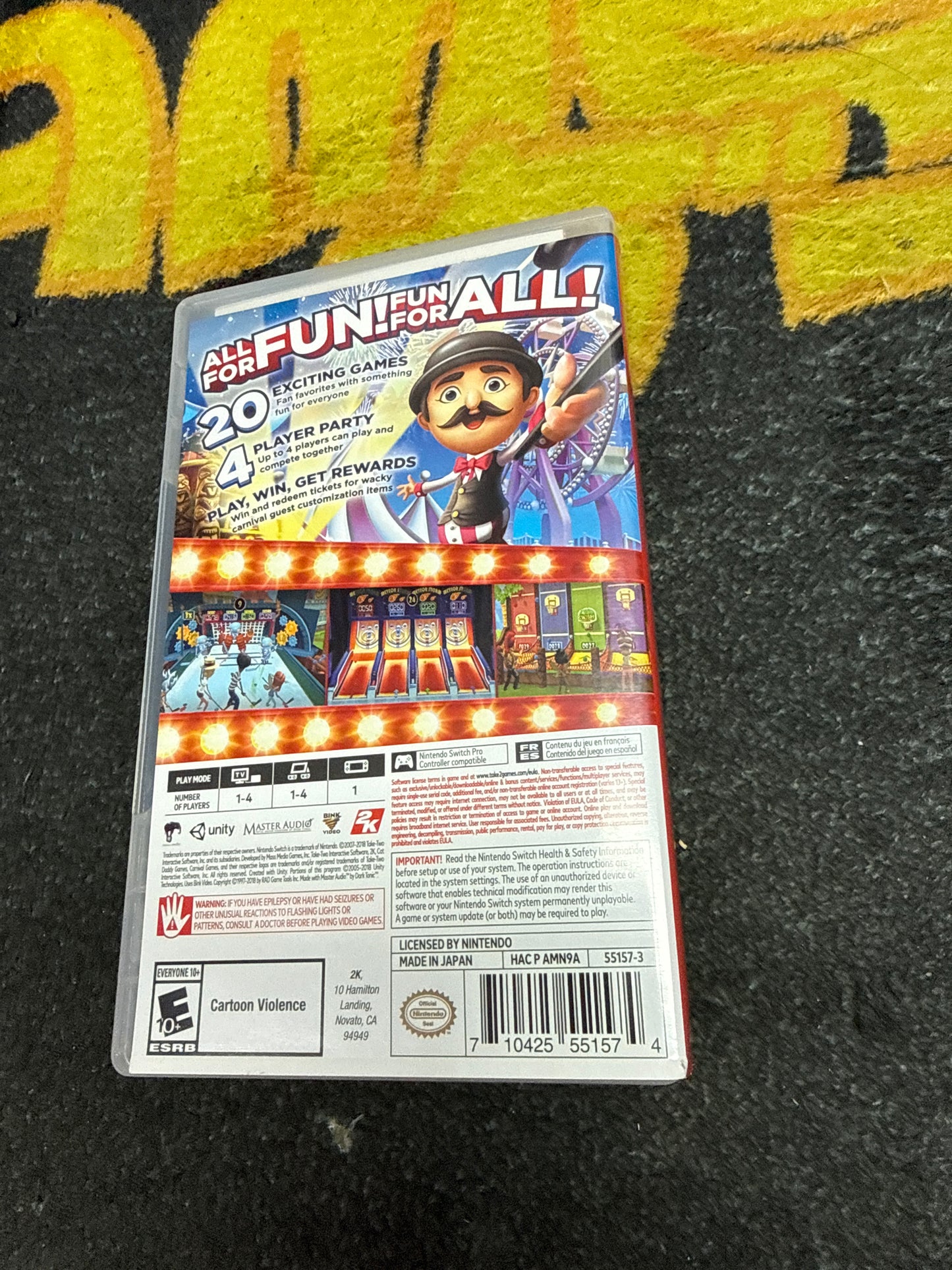 Carnival Games for Nintendo Switch (Used)