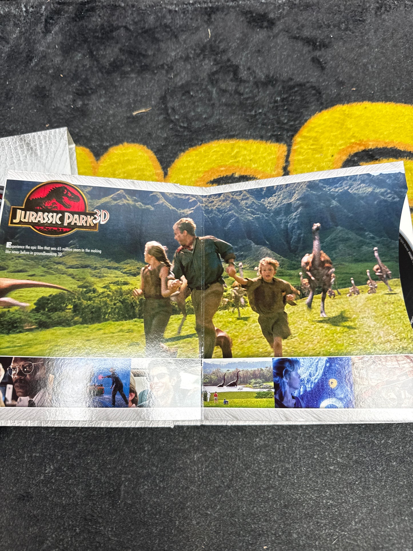 Jurassic Park Collection (1-4, Park and World in 3D and Regular Blu Ray + Lost World and III Blu Rays (Used)