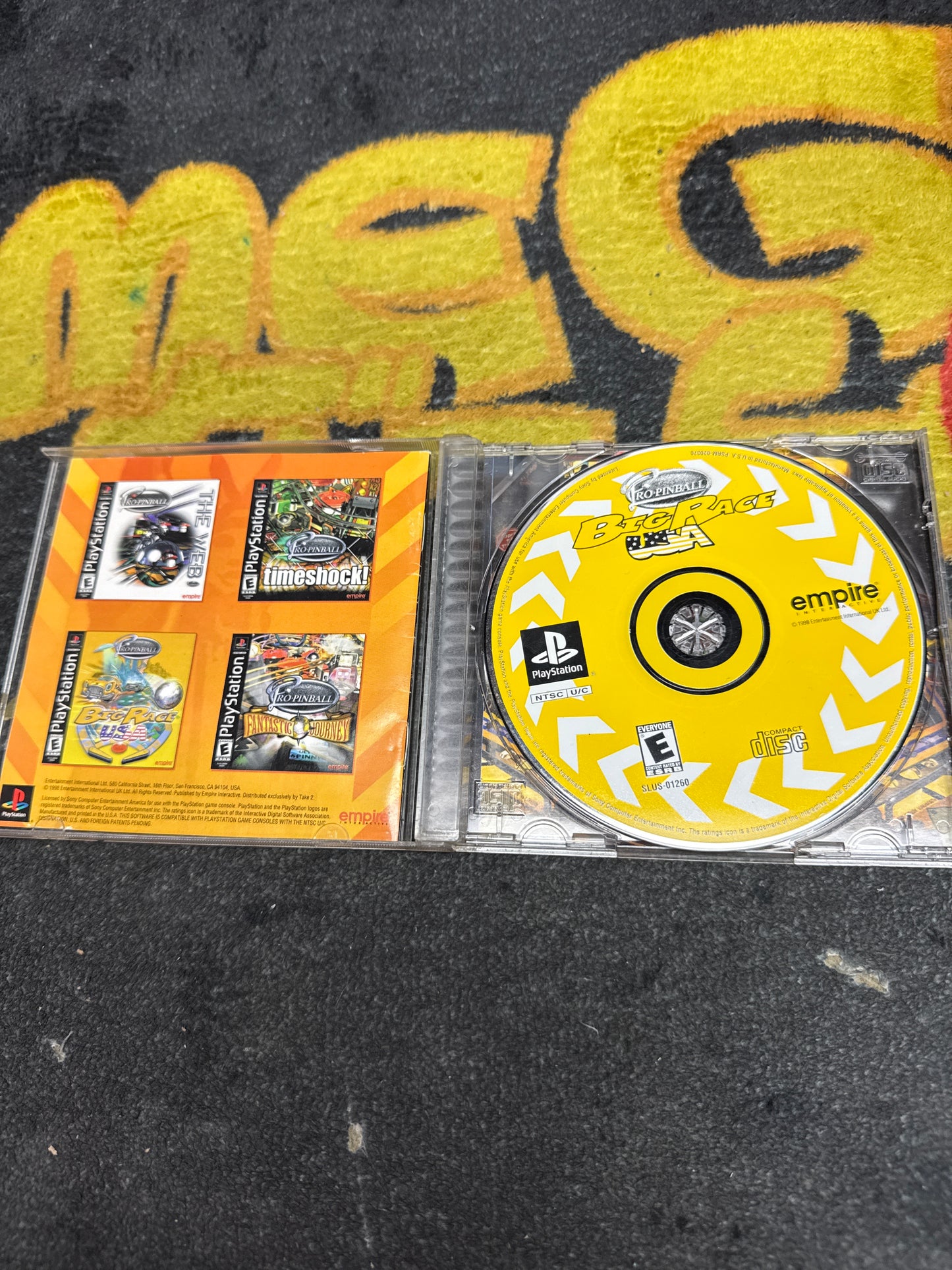 Pro Pinball Big Race USA for Sony PlayStation (Used)