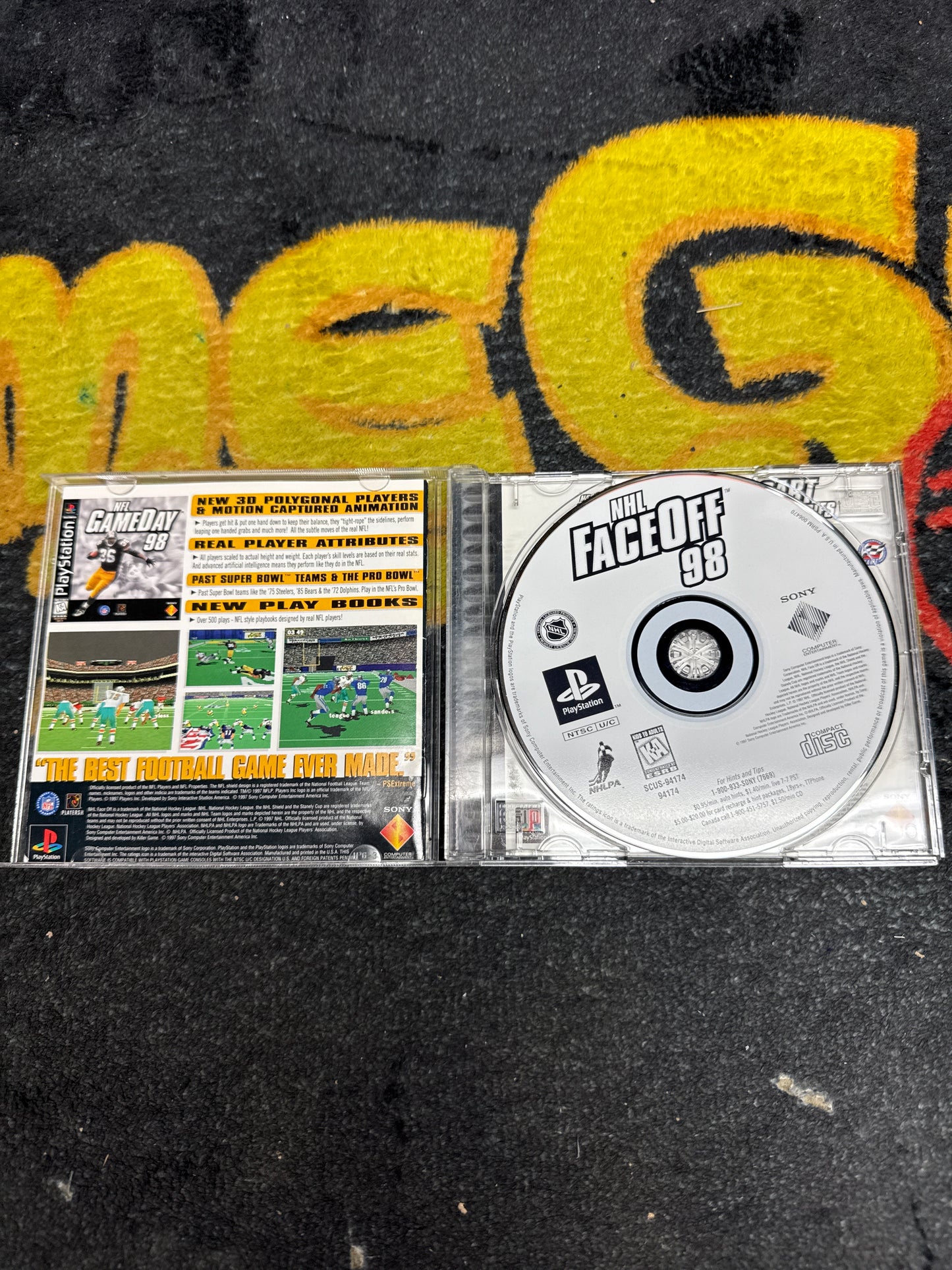 NHL FaceOff 98 for Sony PlayStation (Used)