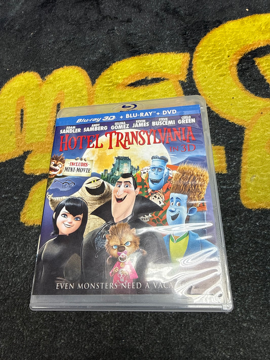 Hotel Transylvania 3D Blu Ray Blu Ray + DVD (Used)
