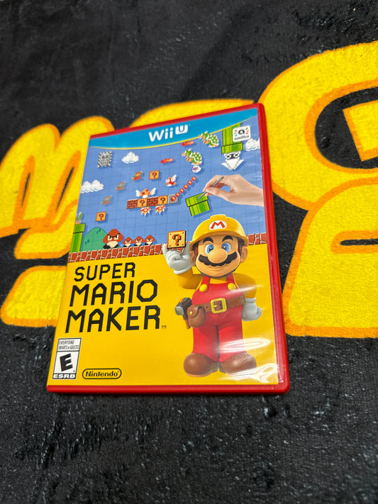 Super Mario Maker for Nintendo WiiU (Used)