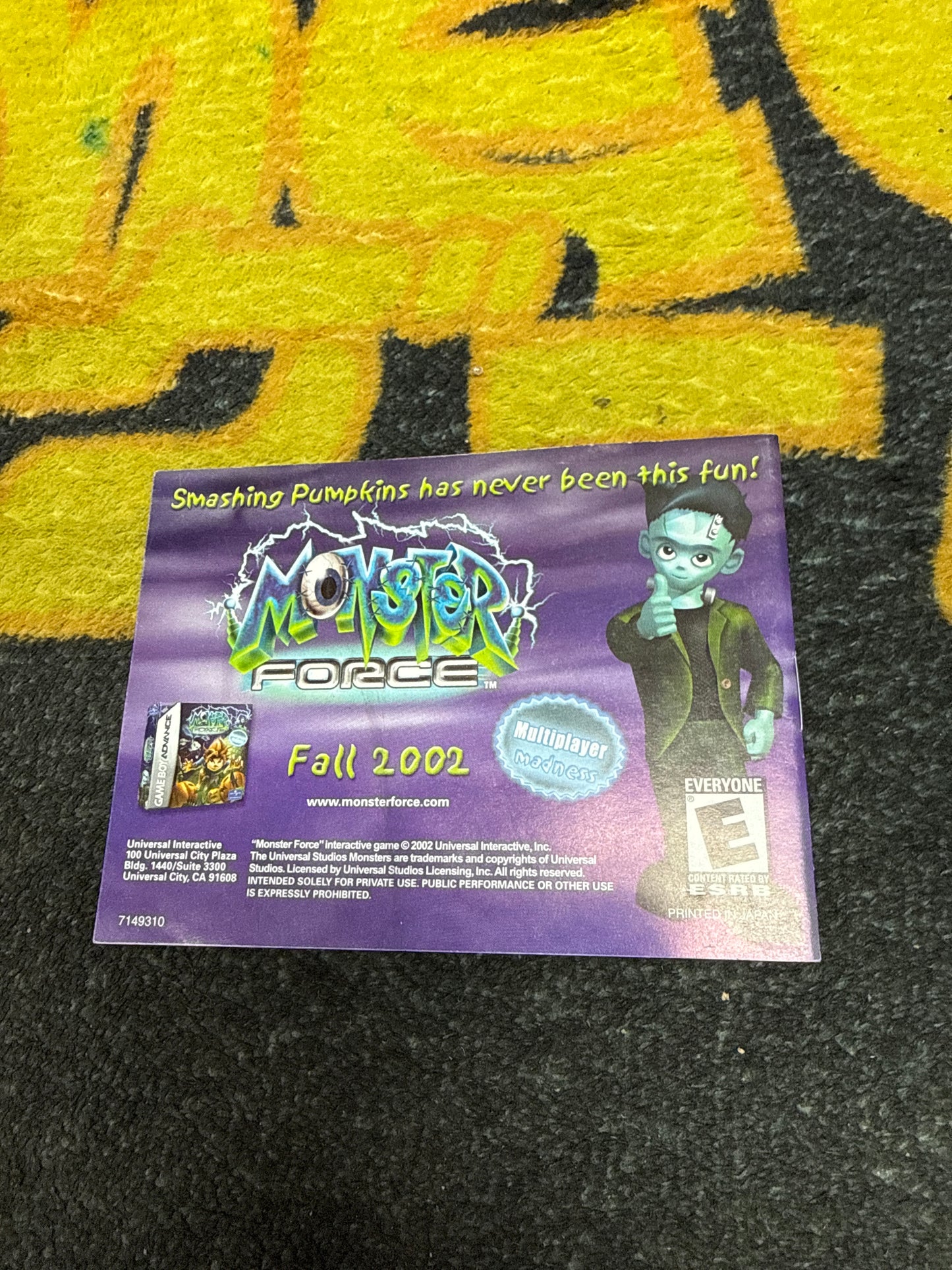 Spyro 2 Season of Flame INSTRUCTIONS ONLY for Nintendo Gameboy Advance (Used)