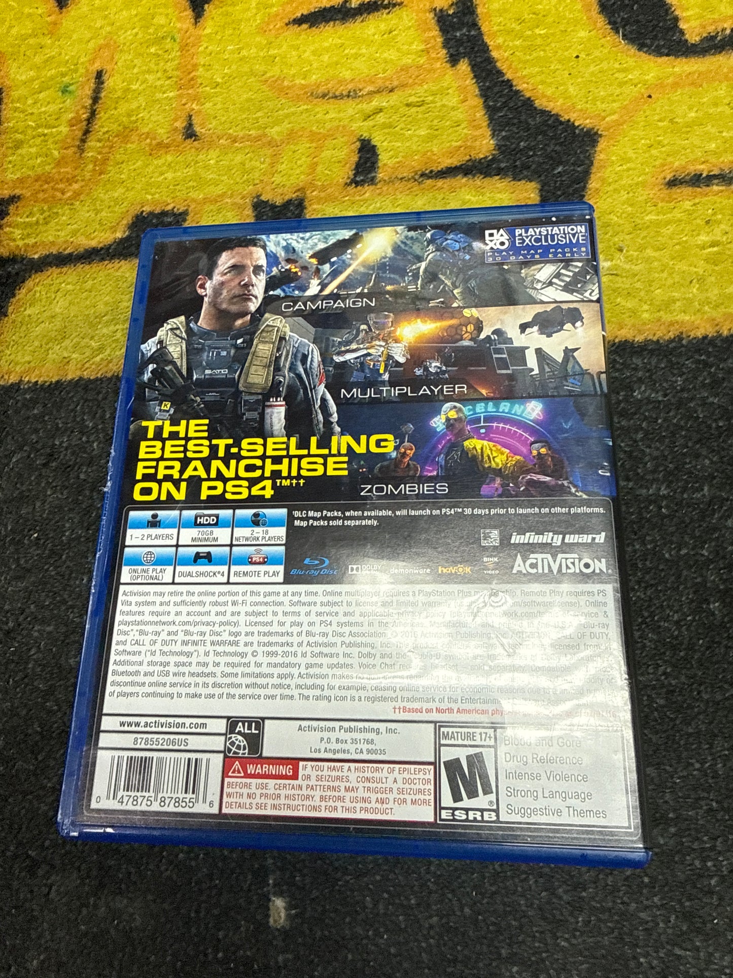 Call of Duty Infinite Warfare for Sony PlayStation 4 (Used)