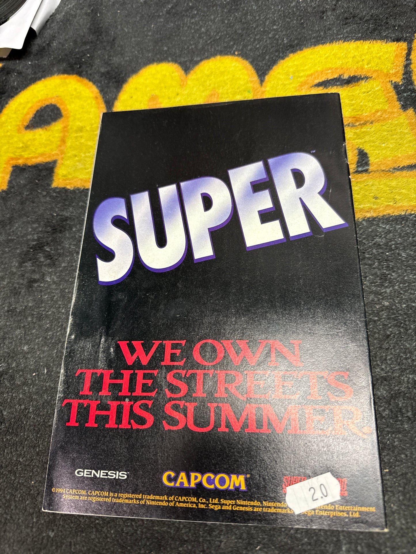 Street Fighter II #1 Tokuma Comics Premier Issue (Newsstand)