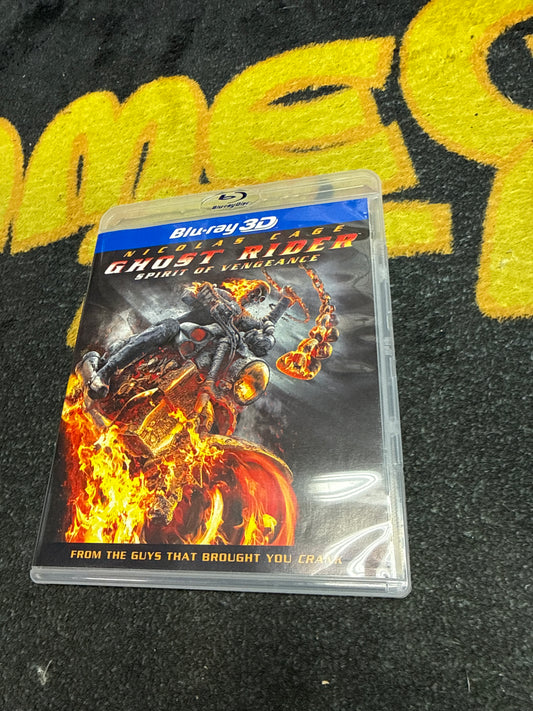 Ghost Rider Spirit of Vengeance 3D Blu Ray + Blu Ray (Used)