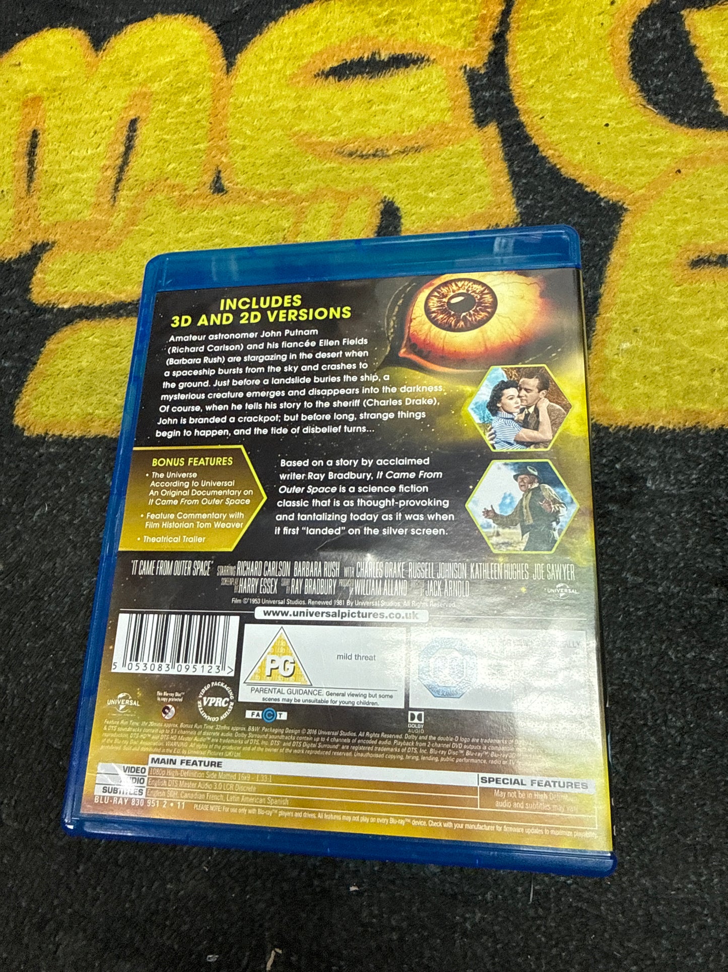 It Came from Outer Space 3D Blu Ray + Blu Ray (Used)