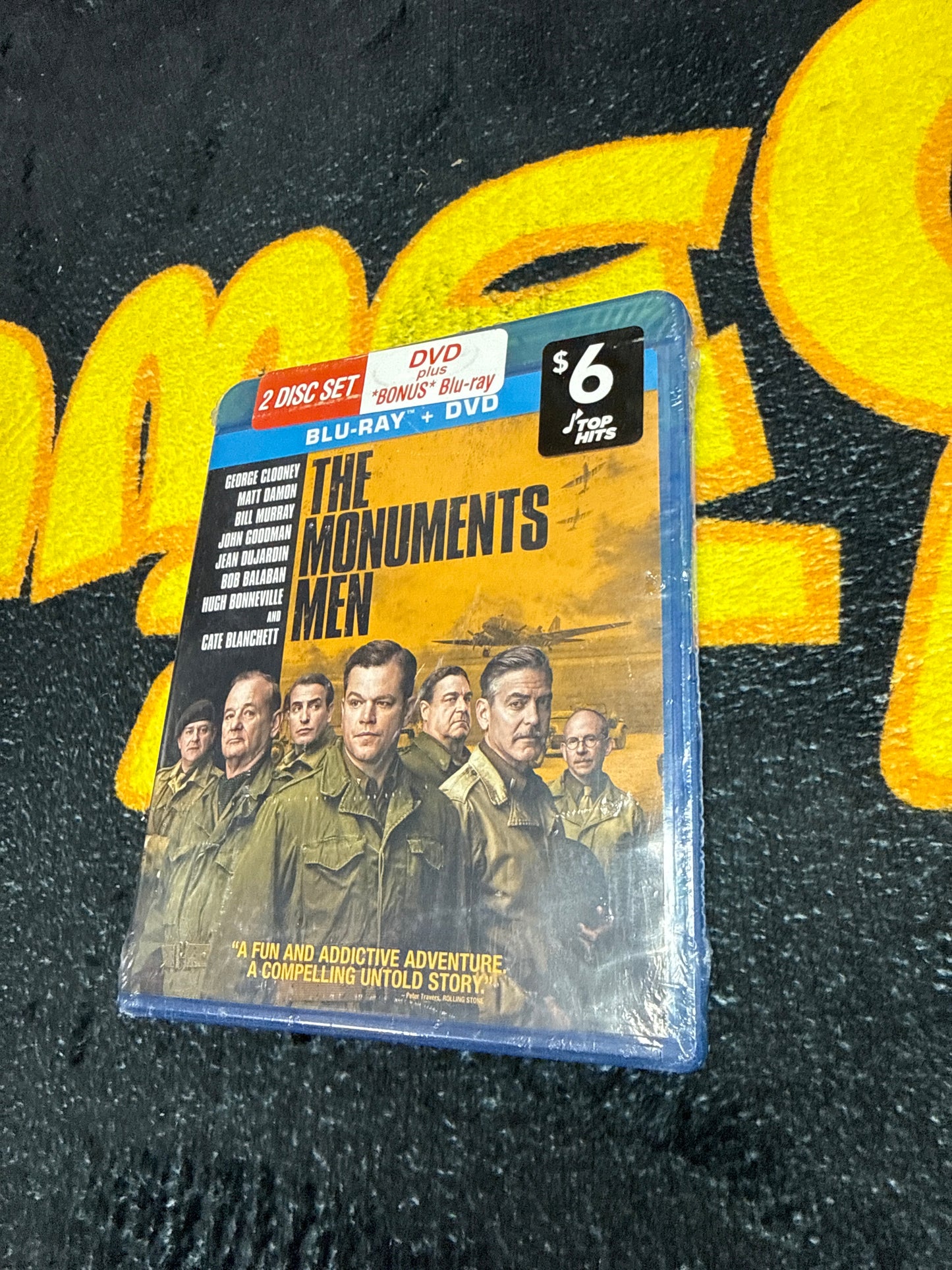 The Monuments Men Blu Ray + DVD (New)