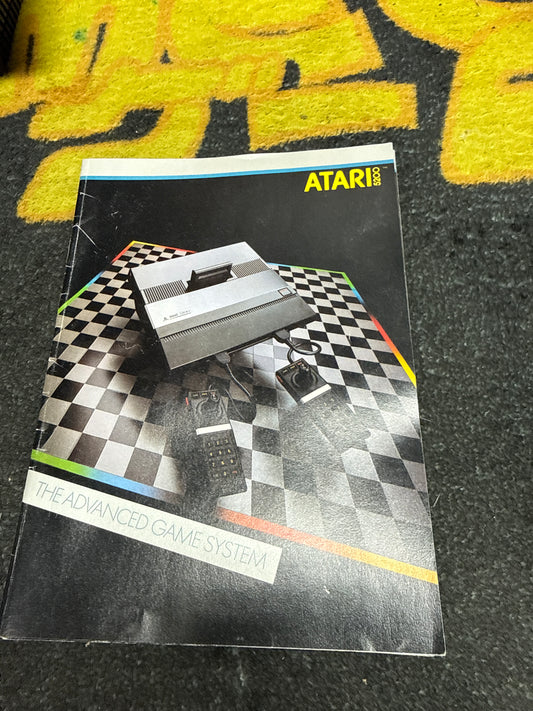 Atari 5200 Game Catalog CO18270 Rev 1 and features 14 game titles, including the unreleased Asteroids (Used)