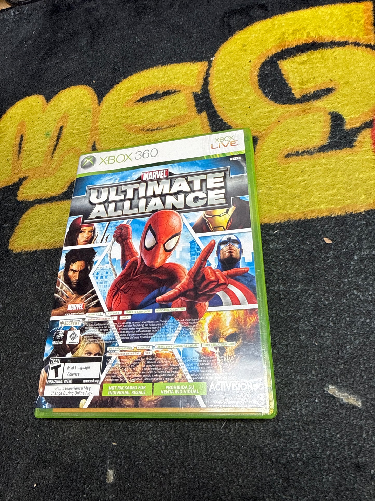 Marvel Ultimate Alliance & Forza Motorsport 2 for MicrosoftXbox 360 (Used)