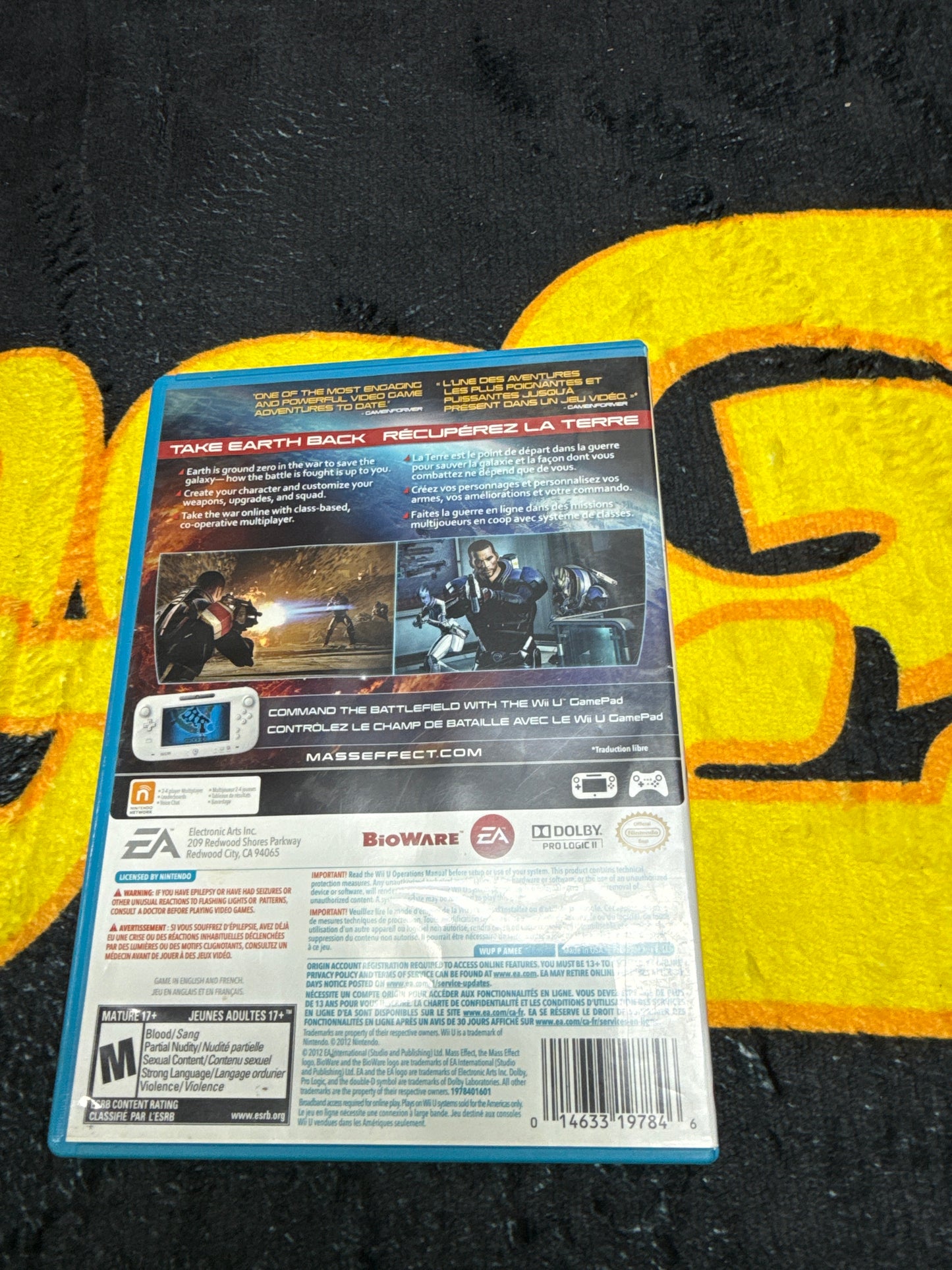 Mass Effect 3 Special Edition for Nintendo WiiU (Used)