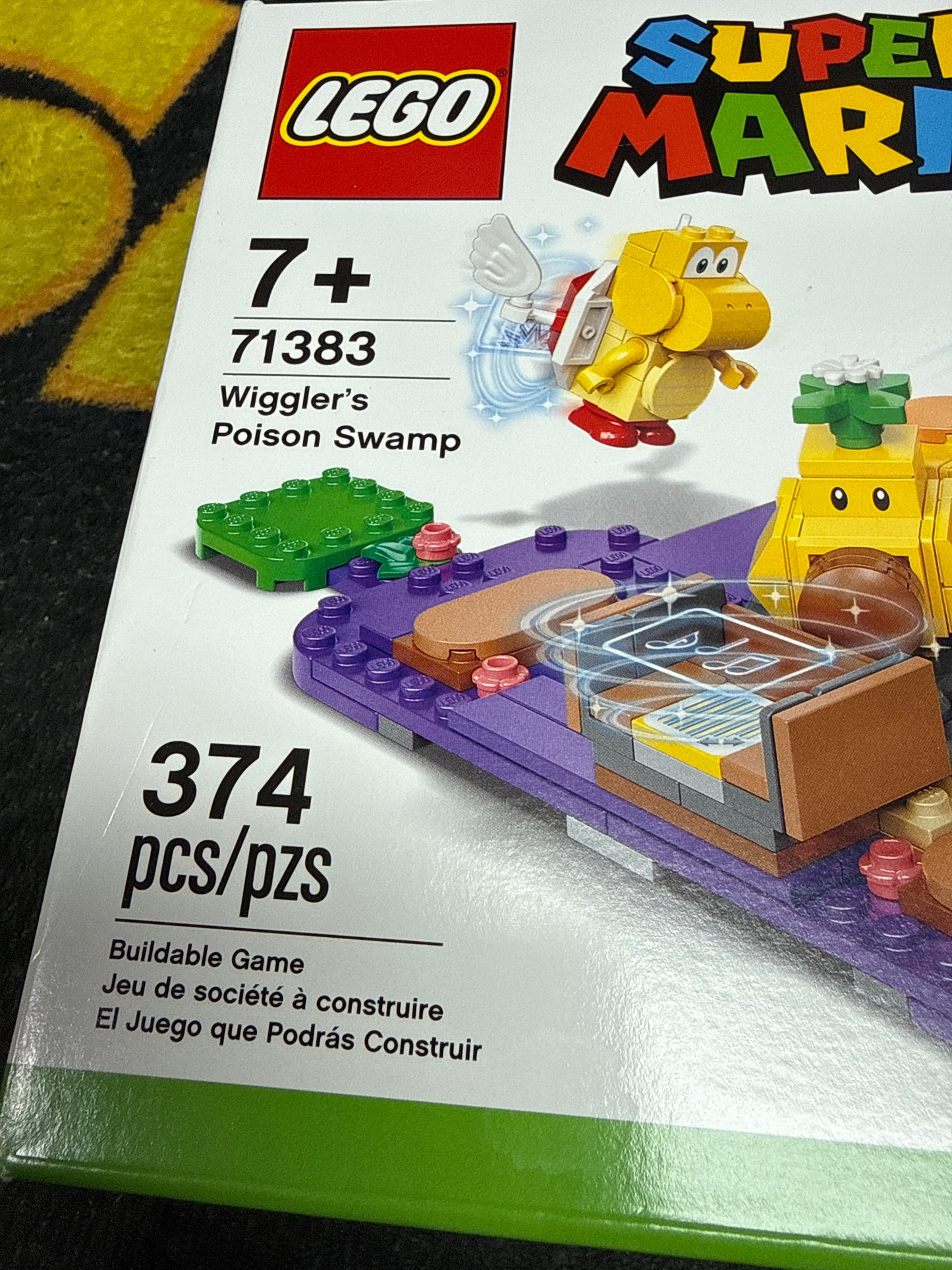 Super Mario Wiggler’s Poison Swamp Lego 71383 (New)