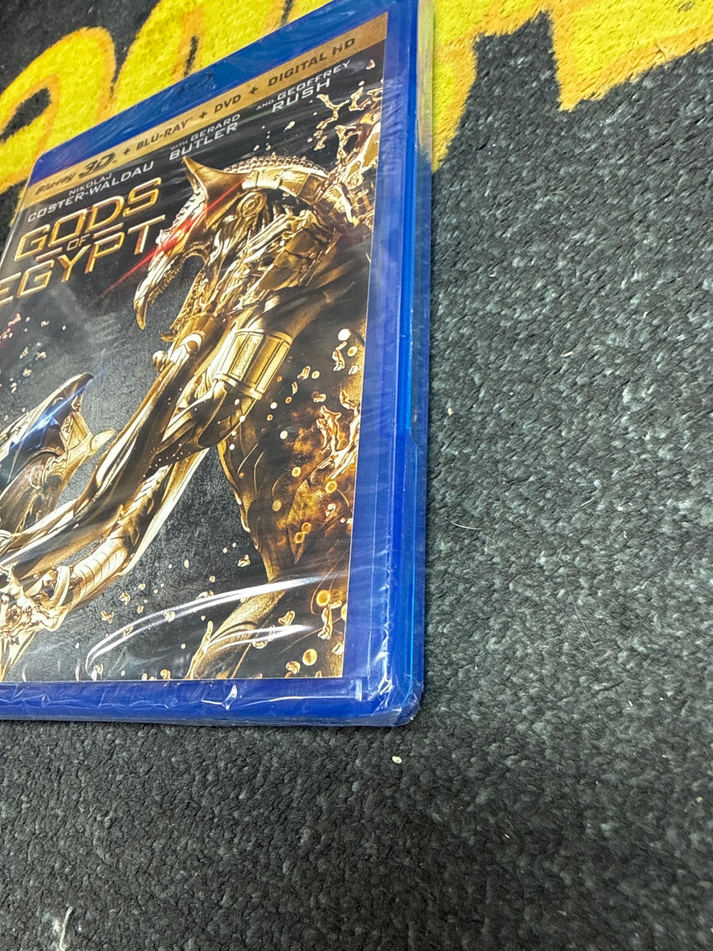 Gods of Egypt 3D Blu Ray + Blu Ray + DVD + Digital (New)