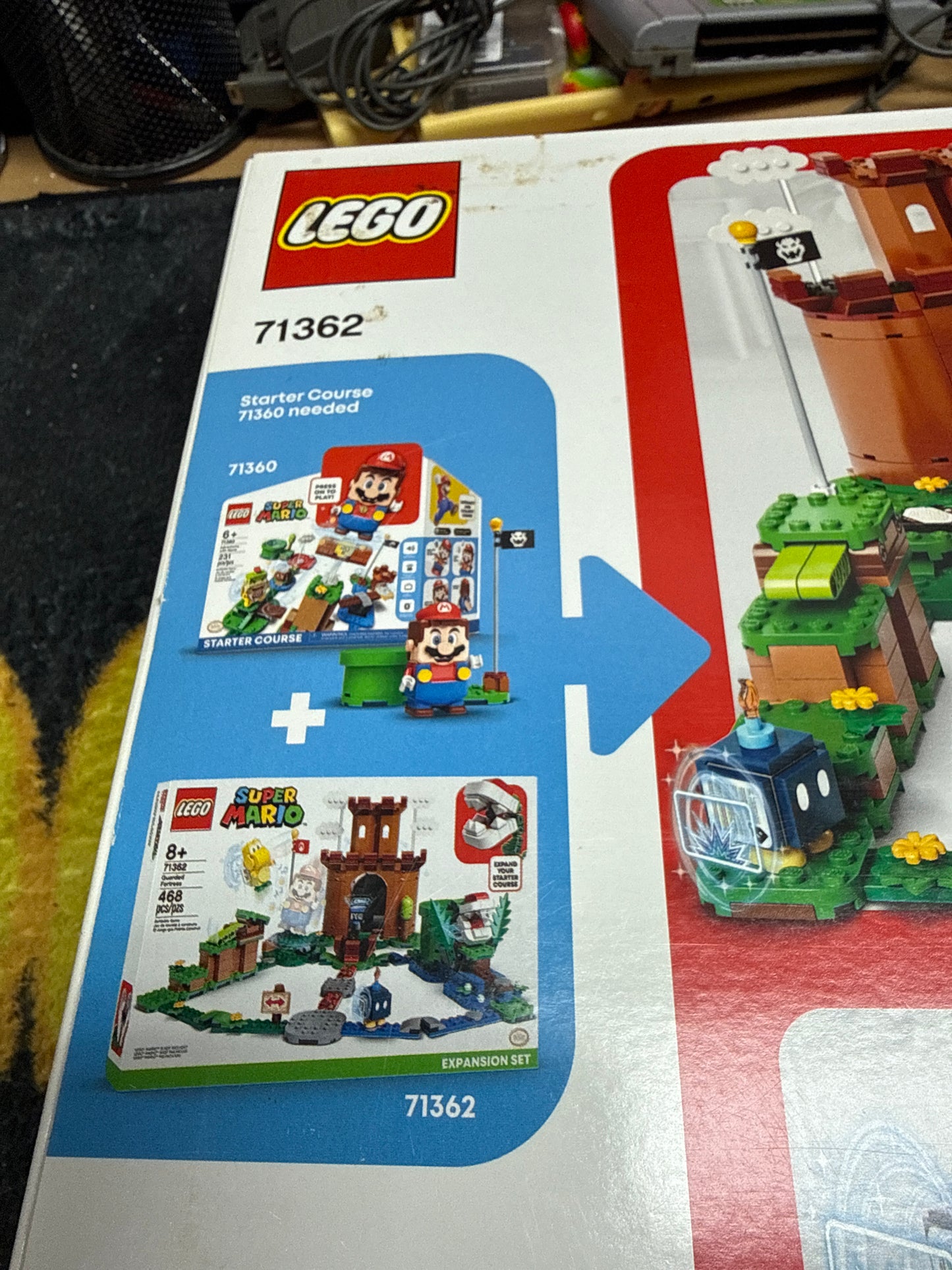 Super Mario Guarded Fortress Lego 71362 (New)